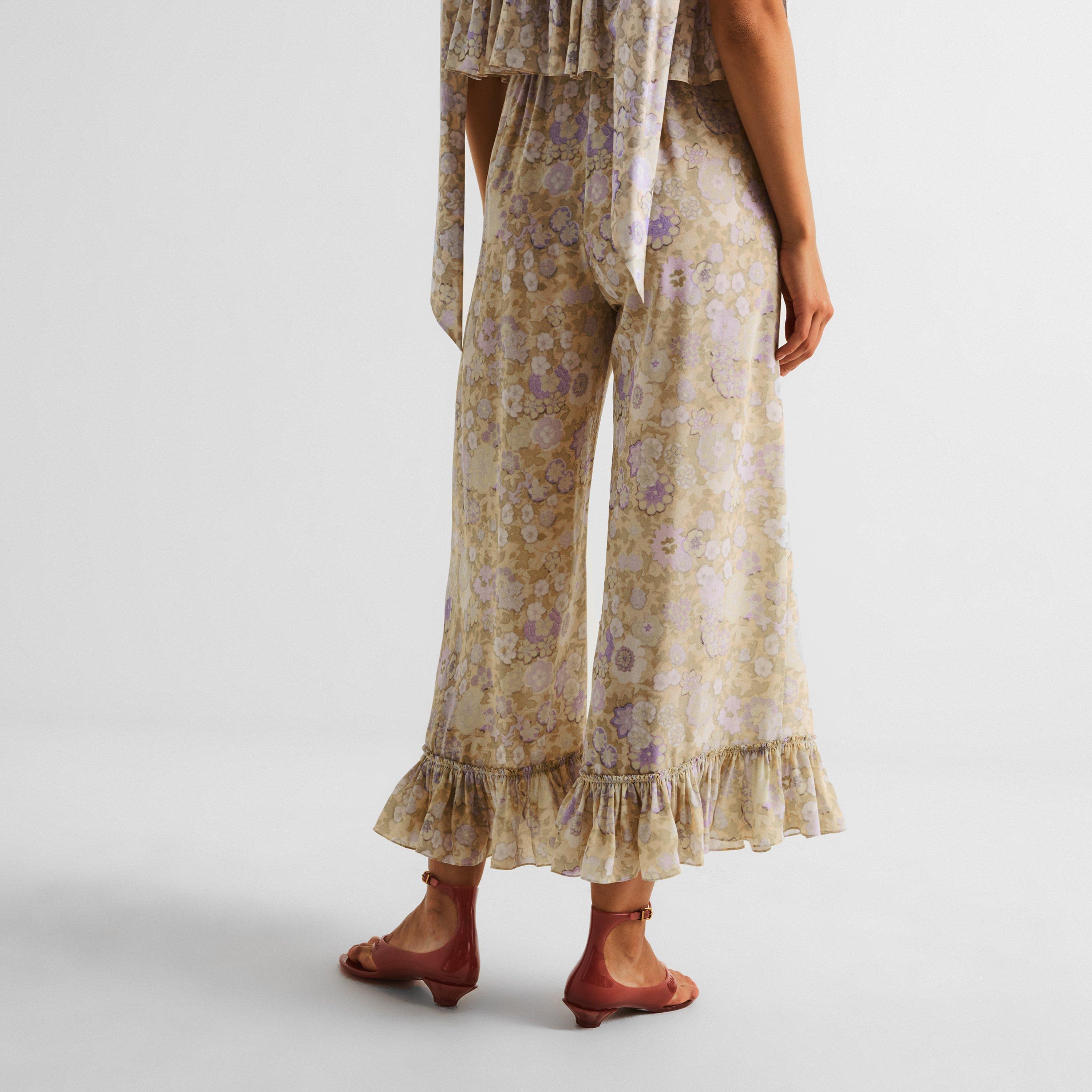 MultiC Purp - Chloe - Women's PA29 Wide Leg Trousers - 4