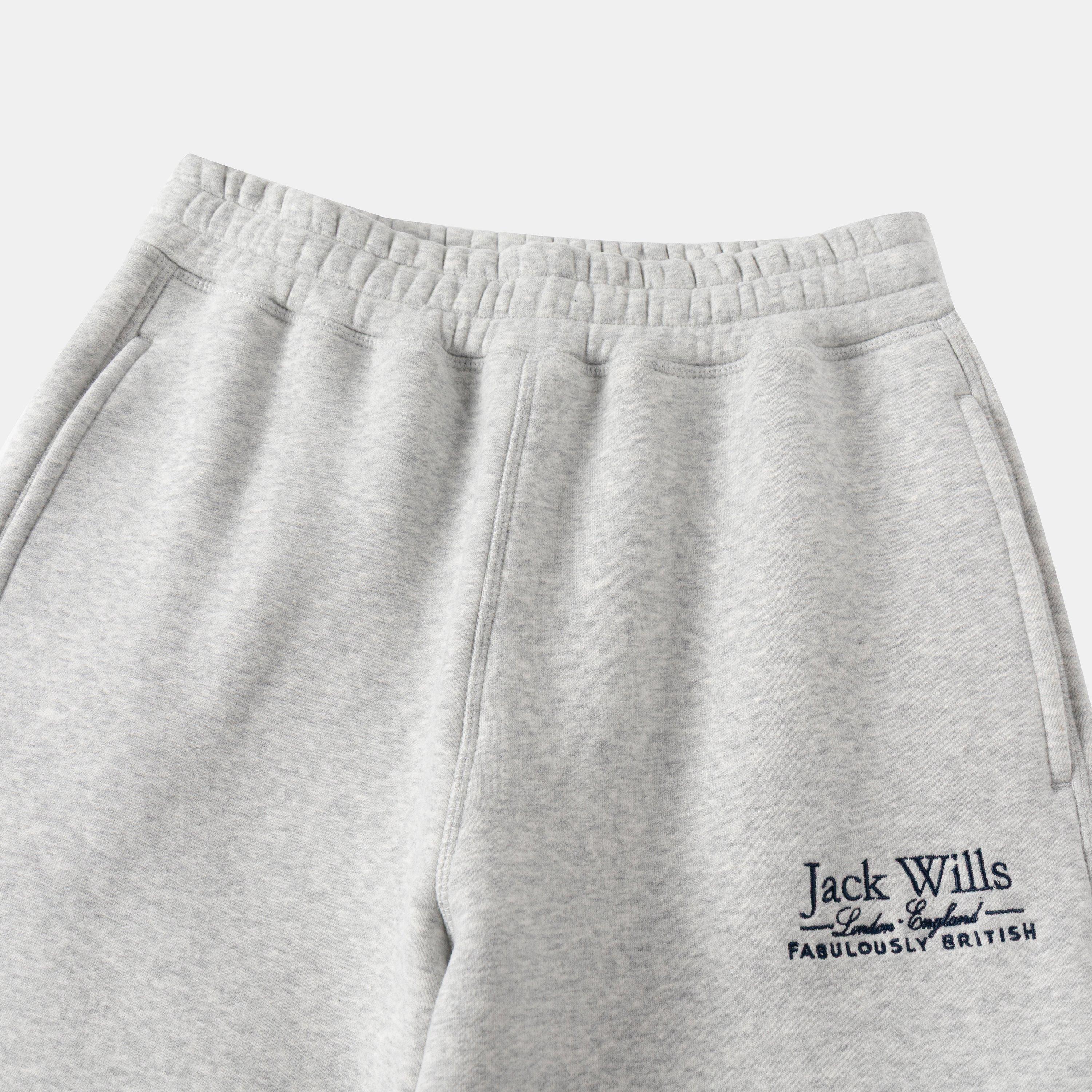 Grey Marl - Jack Wills - JW Devon Wide Leg Pant Ladies - 3