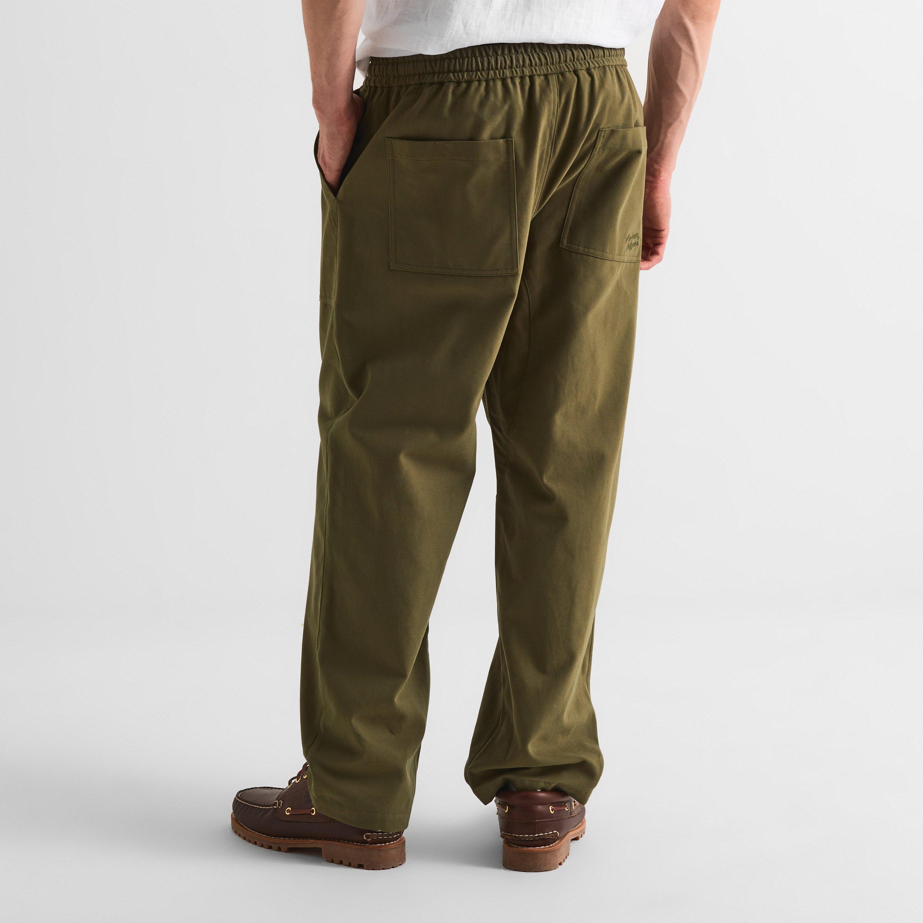 Bay Leaf - Maison Kitsune - Men's Workwear Wide Leg Trousers - 4