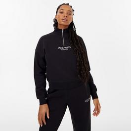 Jack Wills Honeylane Half Zip Sweatshirt