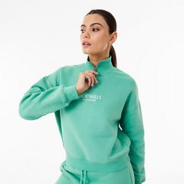 Jack Wills JW Honeylane Half Zip Sweatshirt