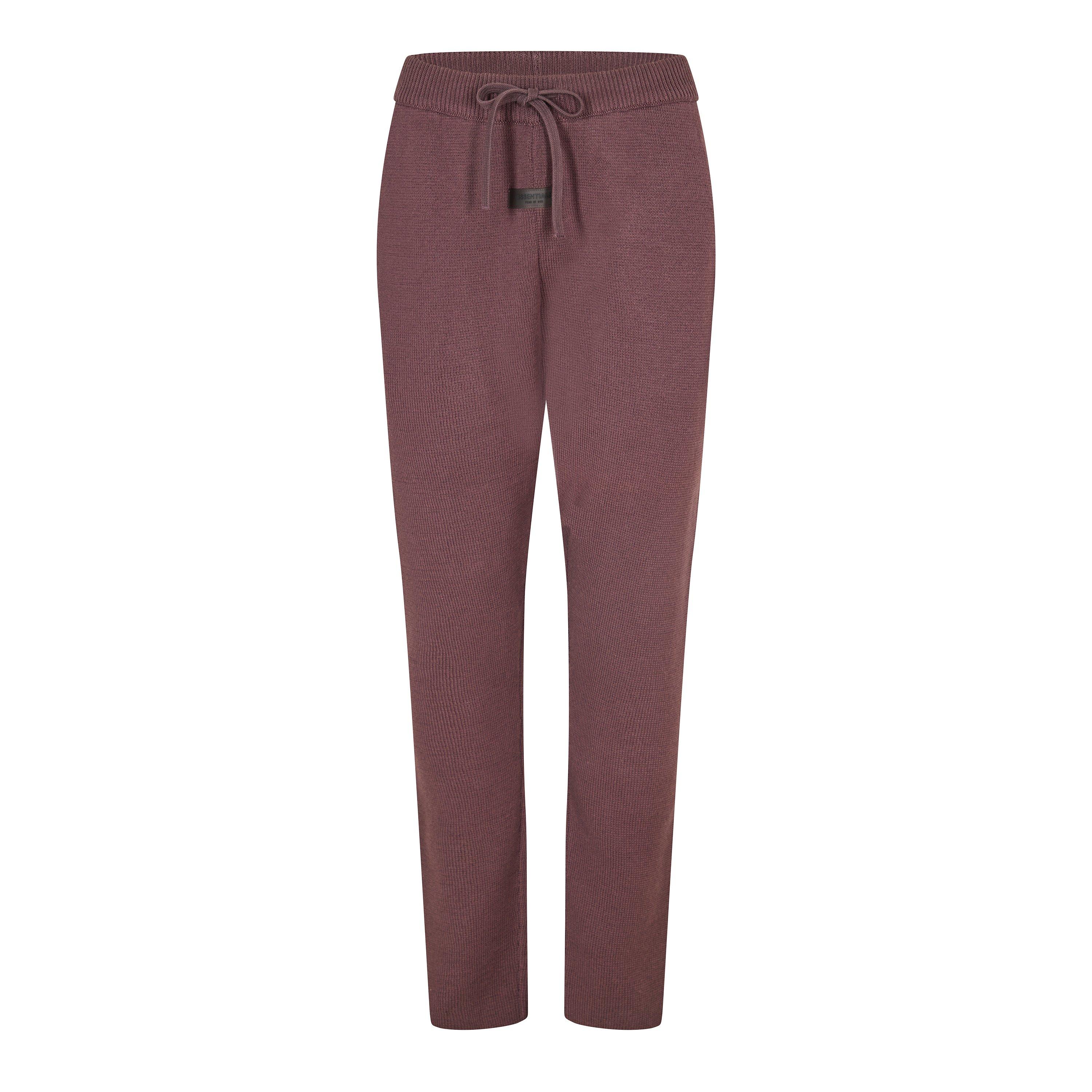 Women's Lounge Pants Open Hem Fleece Jogging Bottoms