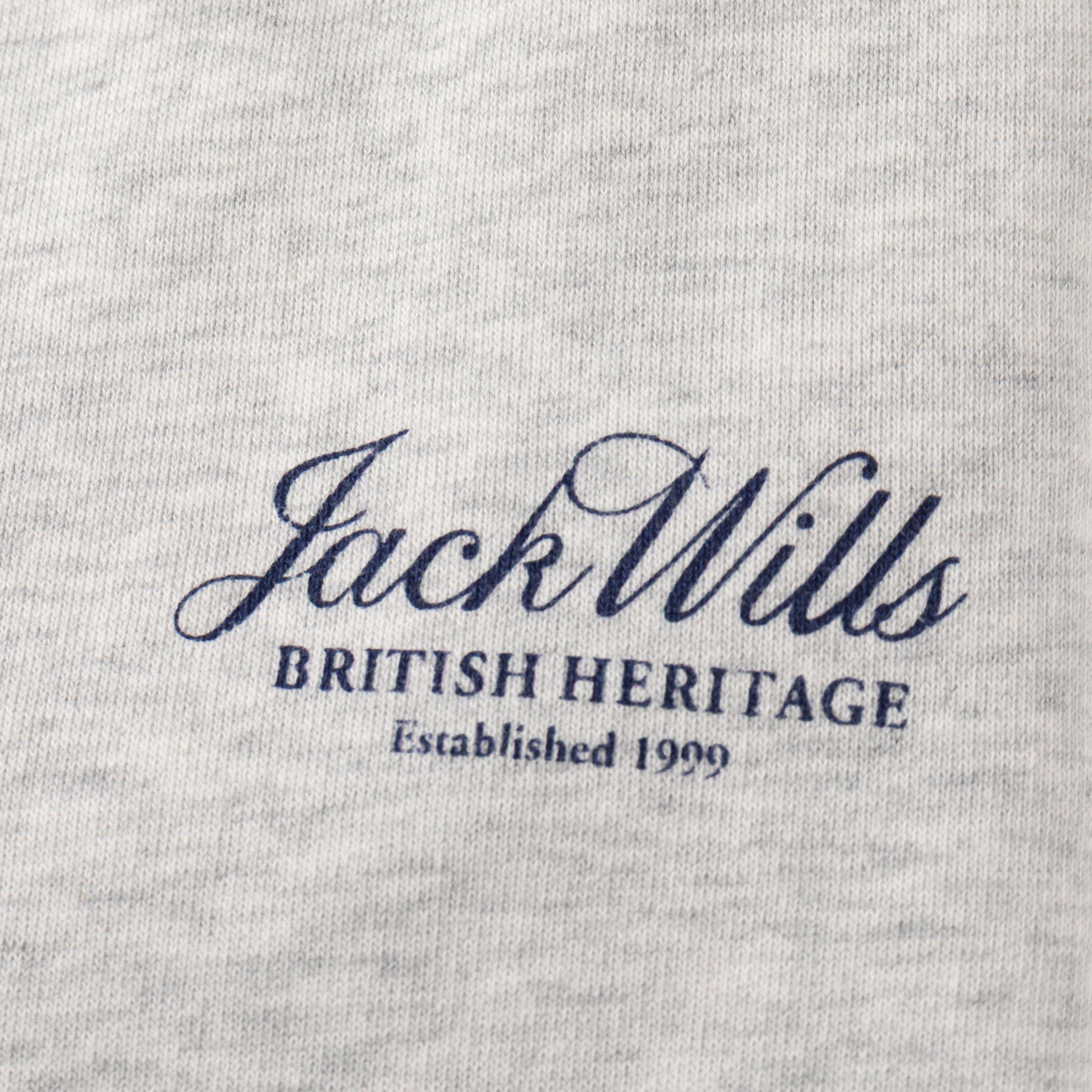 Grey Marl - Jack Wills - JW Emblem Jog Pant Ld64 - 5