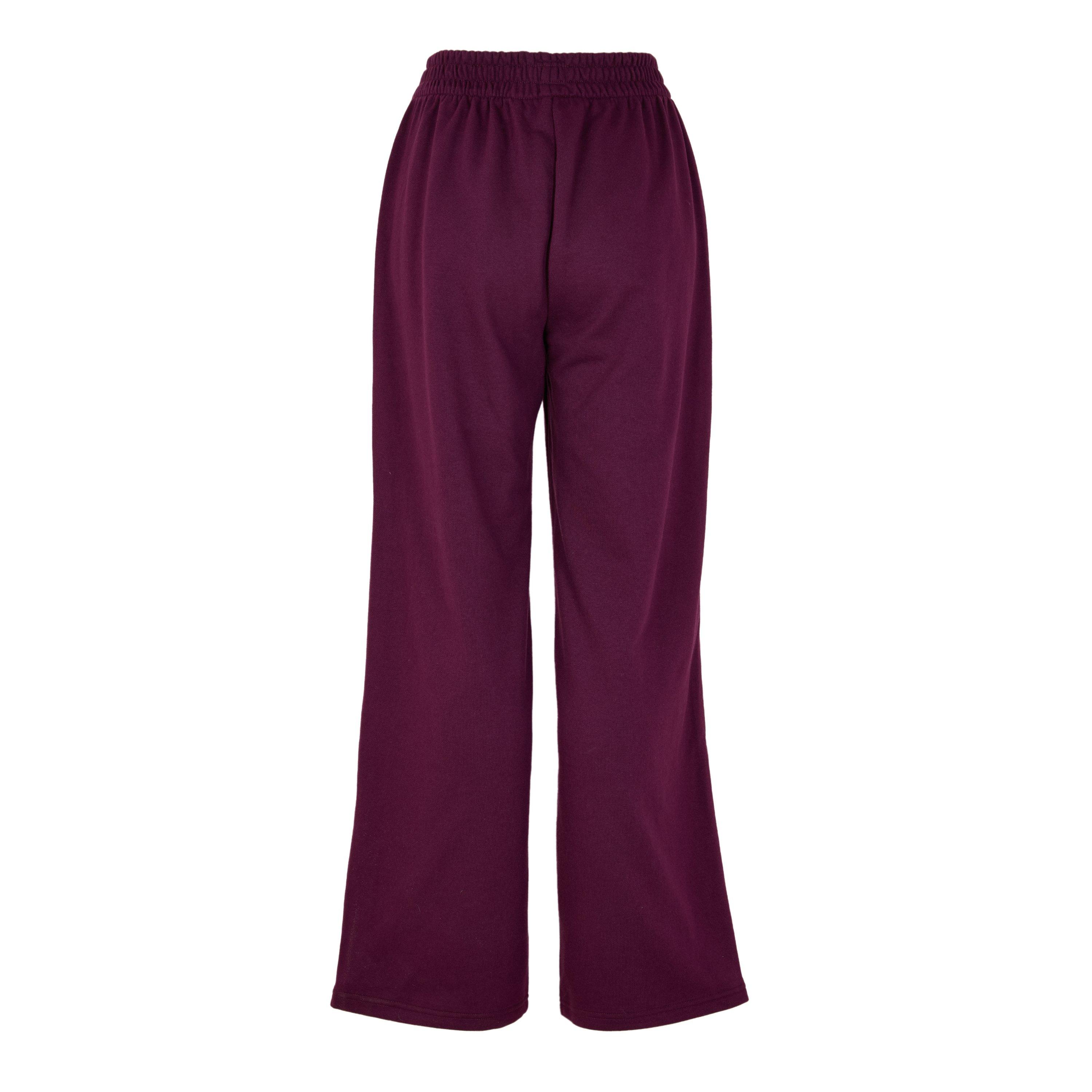 Calypso Berry - Tommy Jeans - Women's Ess Open-Hem Cotton Joggers - 2