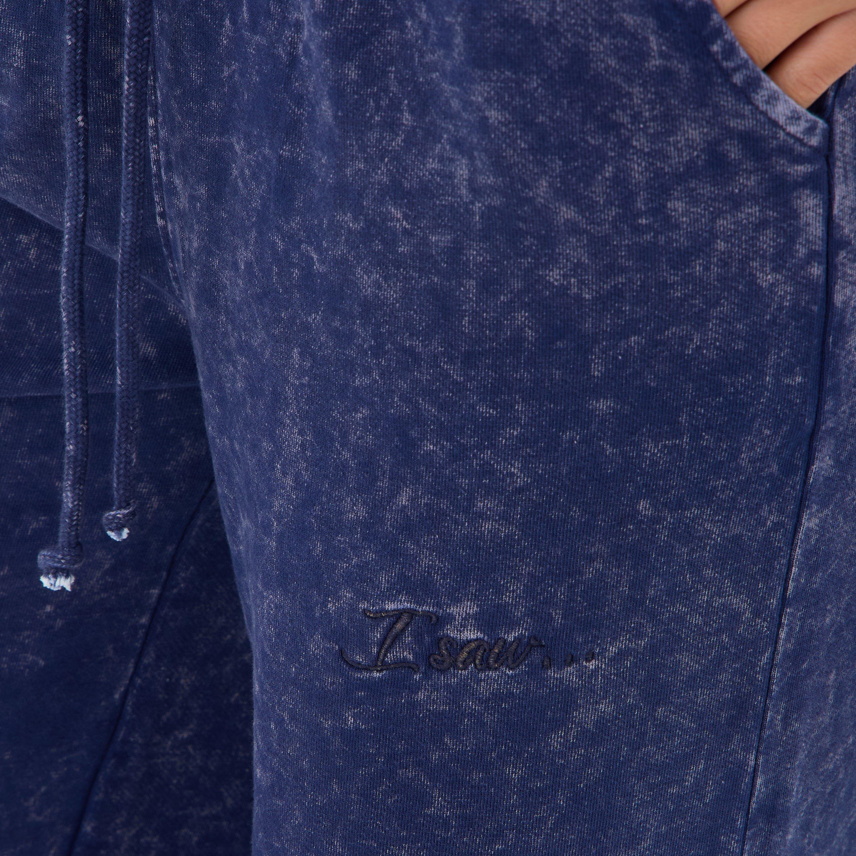 Blue - I Saw It First - I SAW Washed Wide Leg Jogger - 4