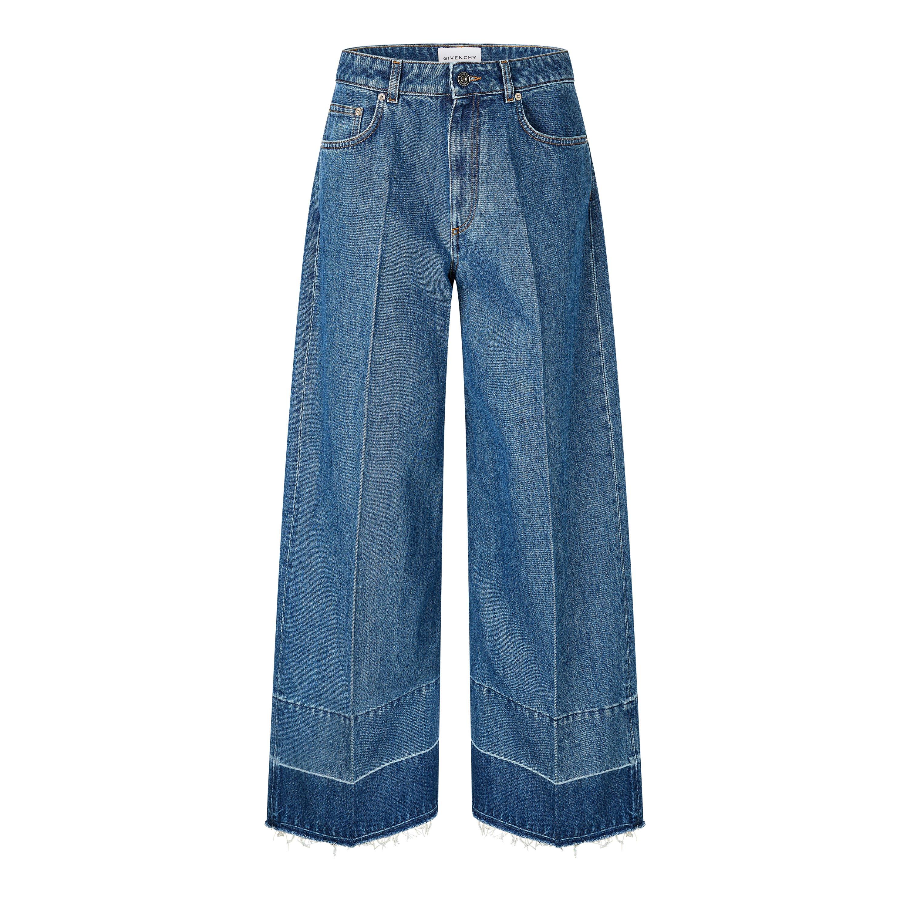 Medium Blue - GIVENCHY - GIV Denim Trousers Ld64 - 1