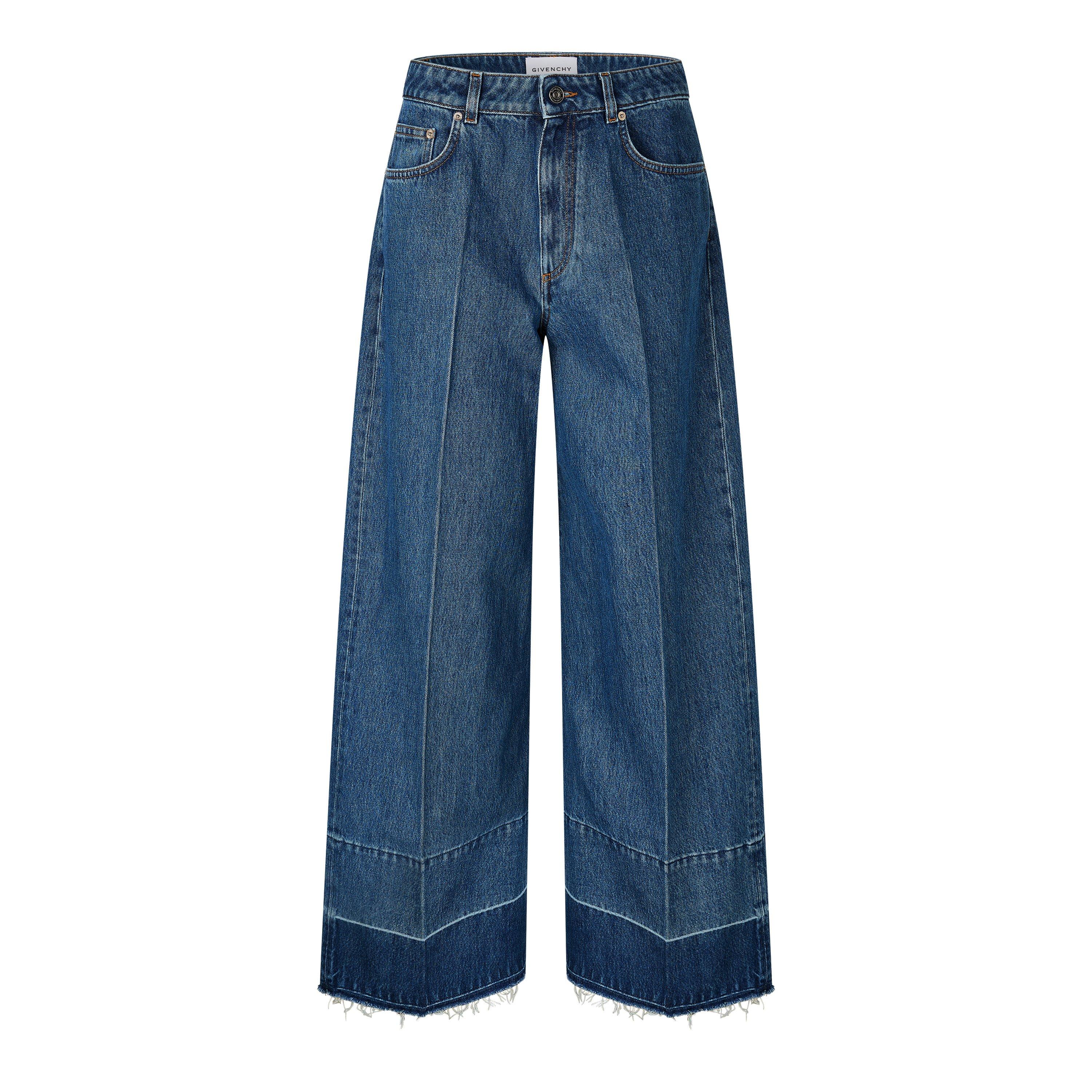 Medium Blue - GIVENCHY - GIV Denim Trousers Ld64 - 1