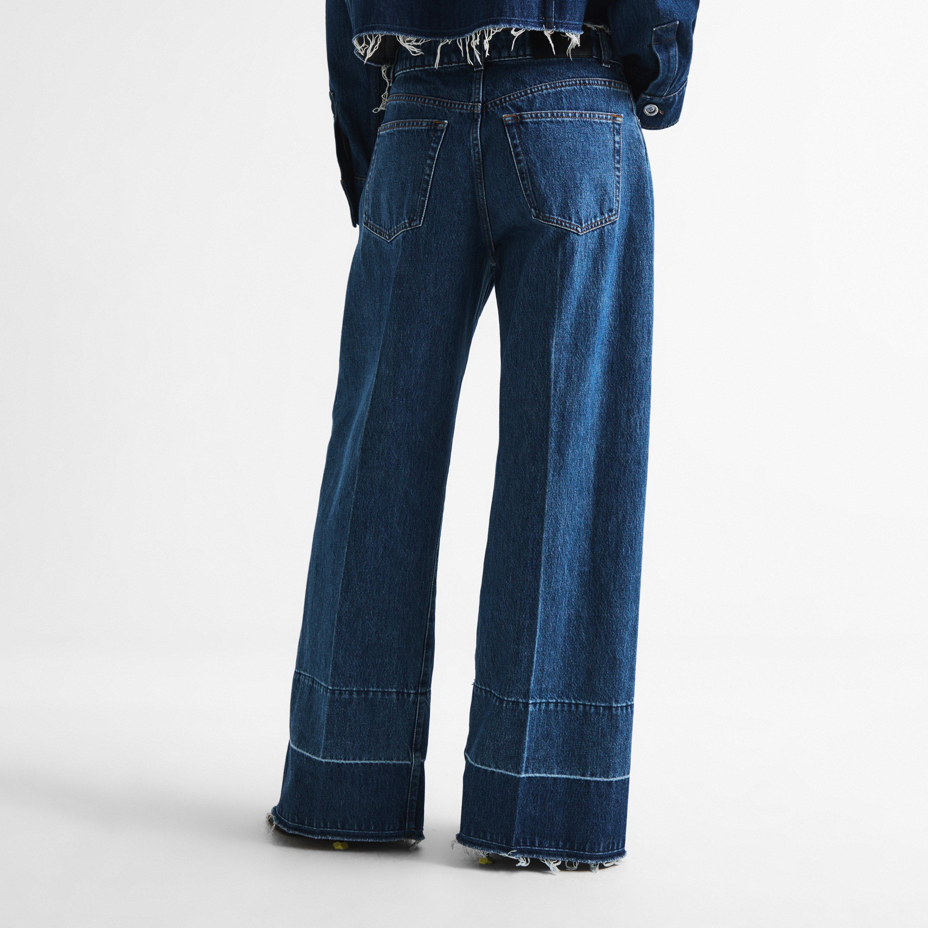 Medium Blue - GIVENCHY - GIV Denim Trousers Ld64 - 4
