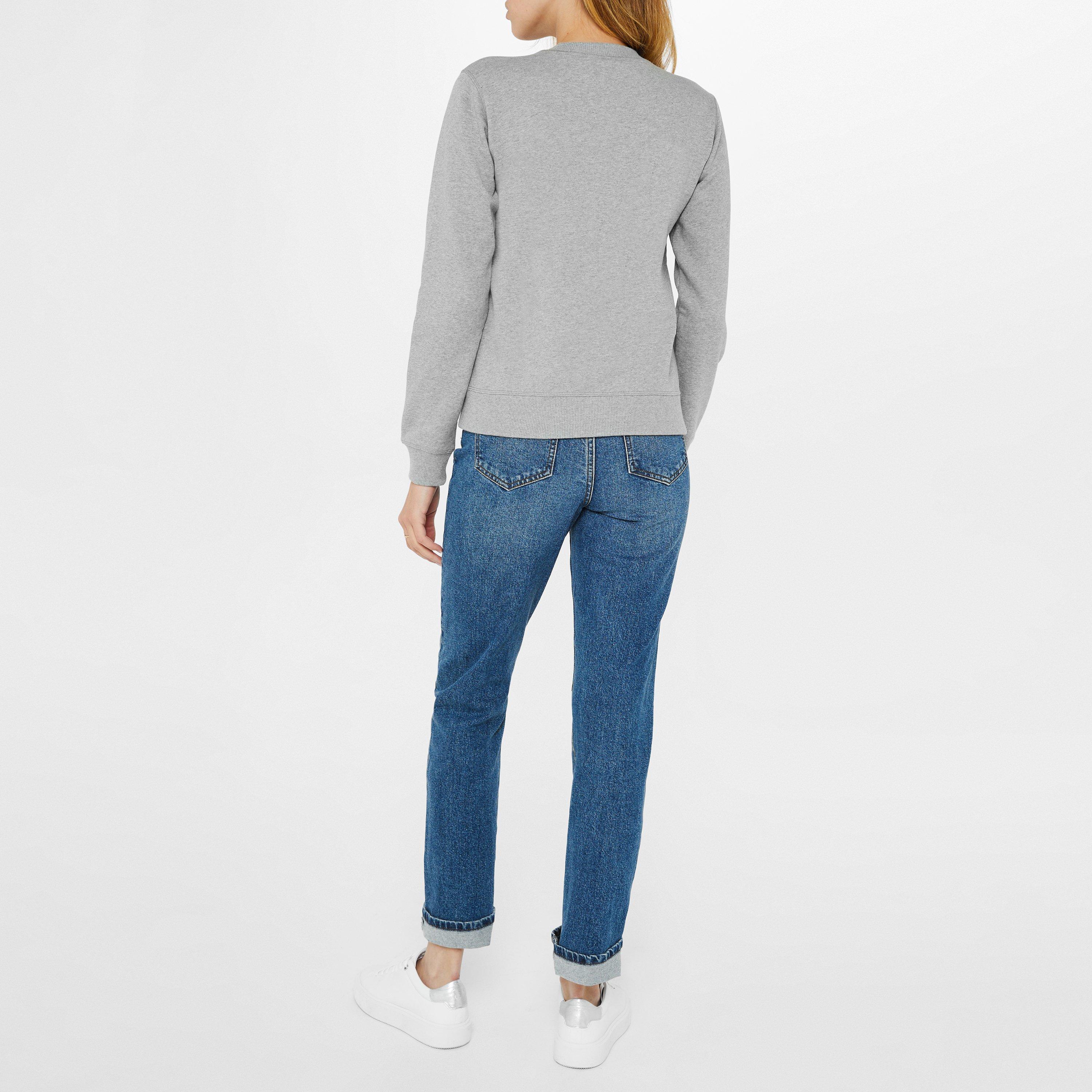 GRY - Champion - Script Crew Neck Sweatshirt - 3