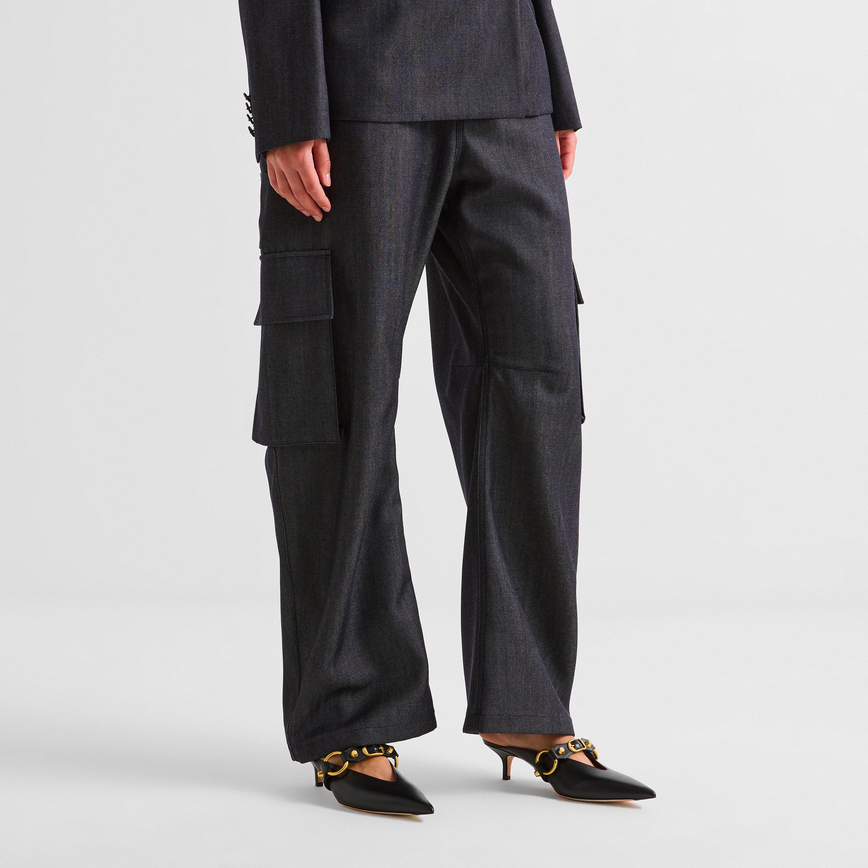 Dark Navy - Balenciaga - Bal Cargo Trouser Ld64 - 3
