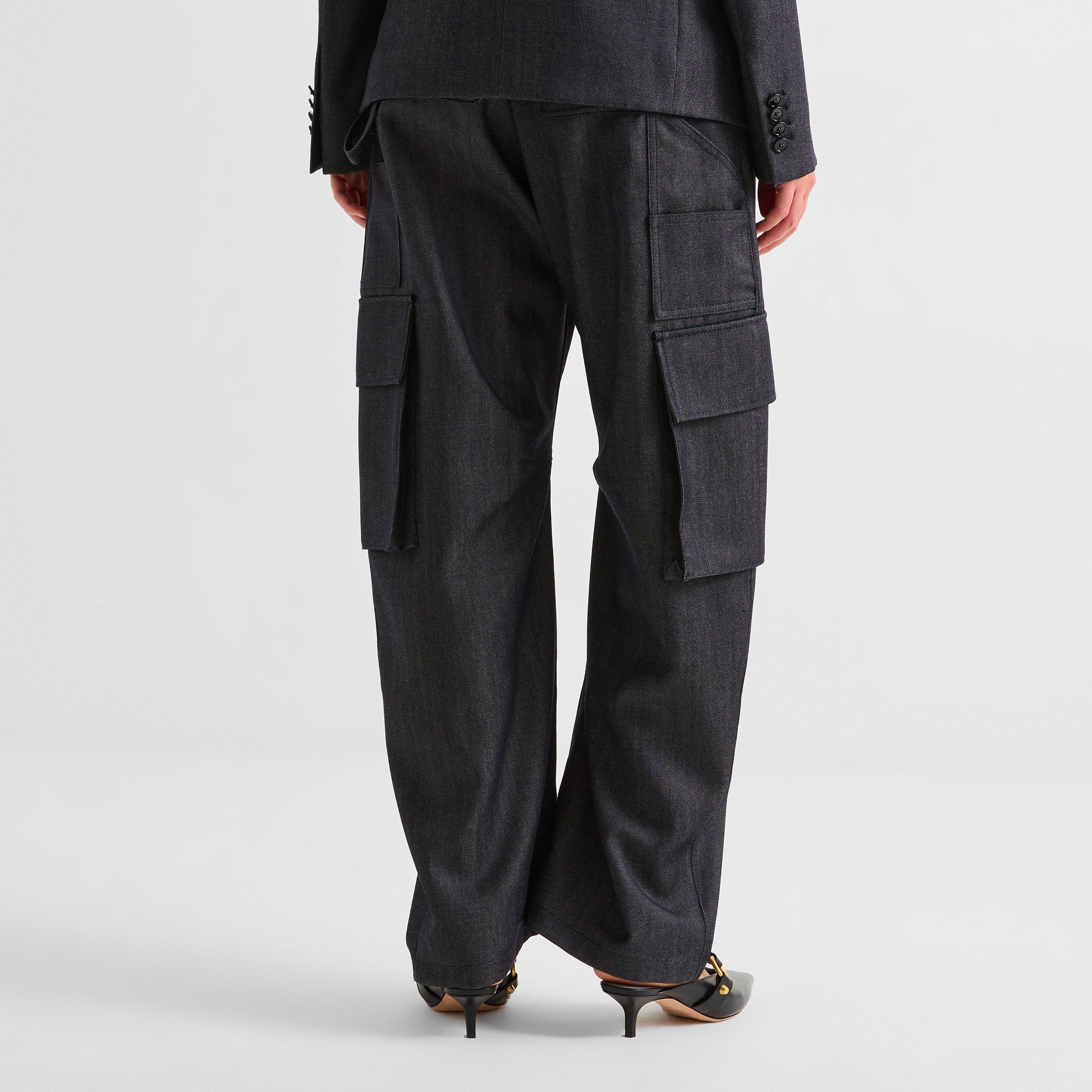Dark Navy - Balenciaga - Bal Cargo Trouser Ld64 - 4