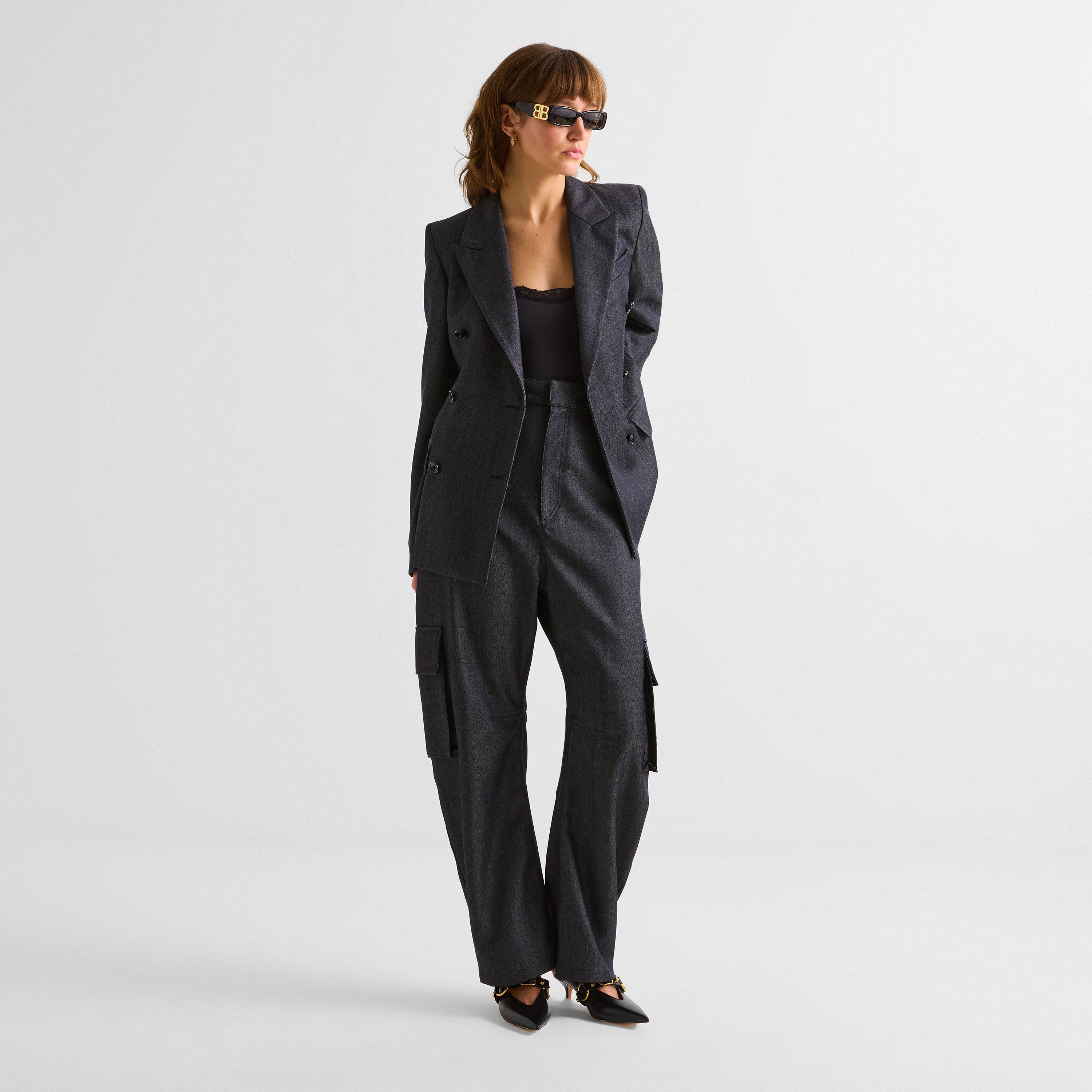 Dark Navy - Balenciaga - Bal Cargo Trouser Ld64 - 6