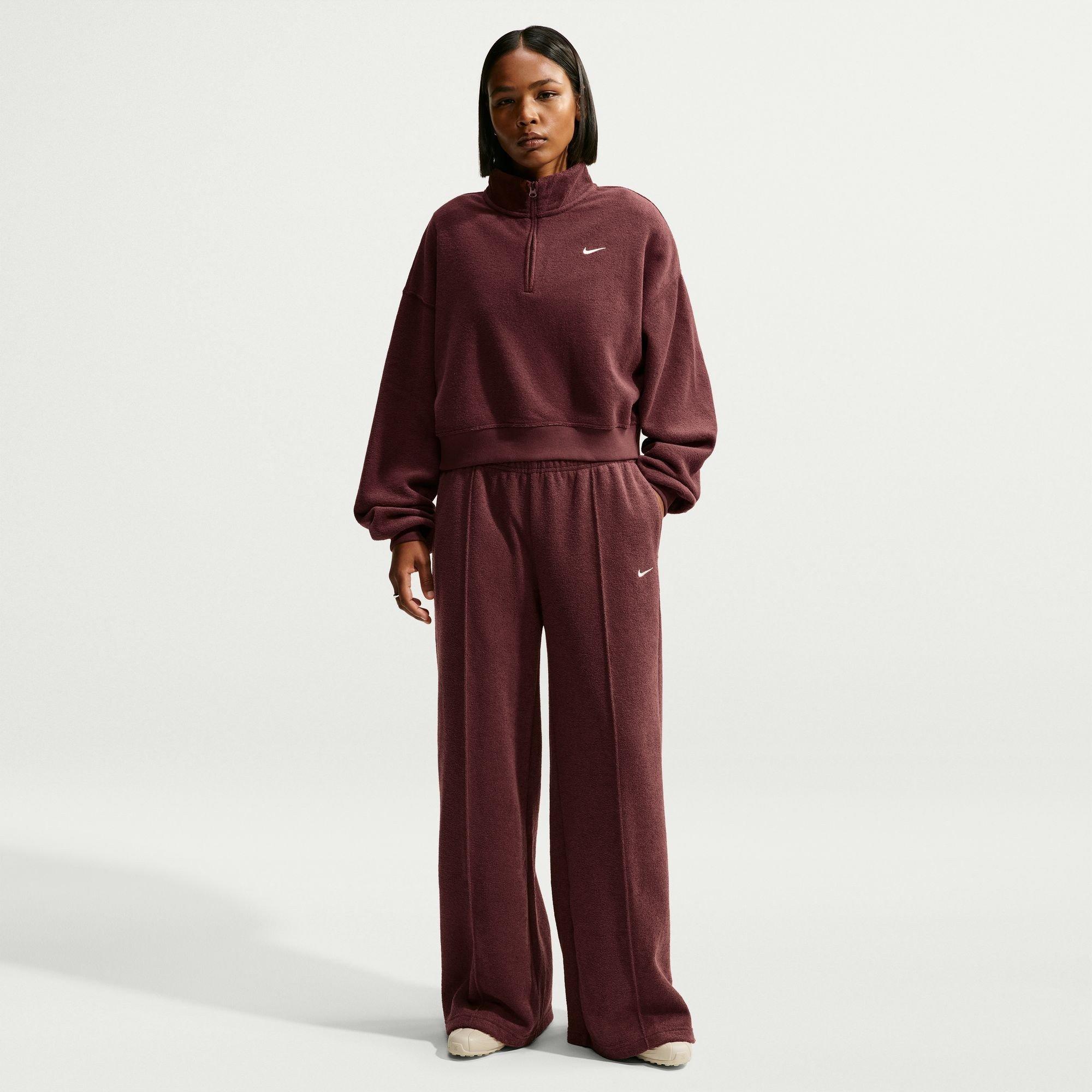 Burgundy - Nike - Nike Studio W/L Pant Ld64 - 5