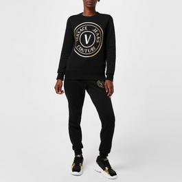 Versace Jeans Couture Round Logo Sweatshirt