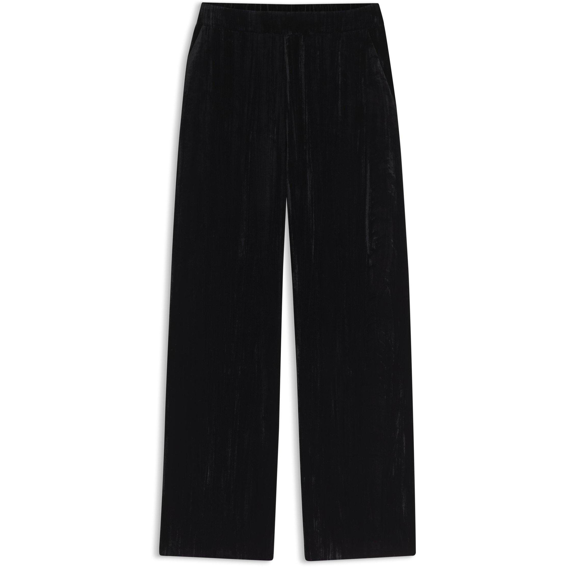 Black 001 - Hugo - Hugo Haseli Trouser Ld64 - 1