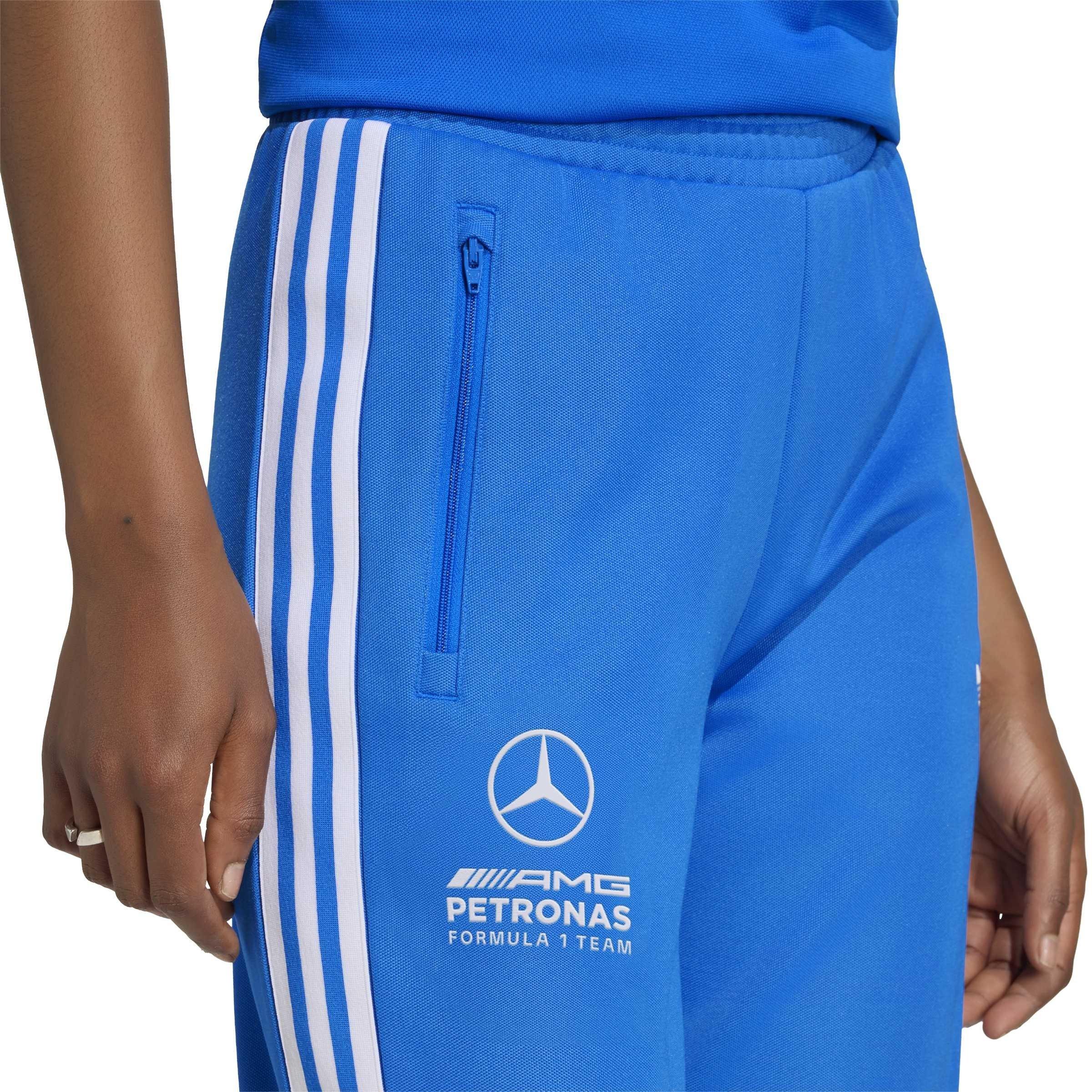 Blue/White - adidas Originals - x Mercedes AMG Petronas Formula 1 Team Blue Wonder Track Pant - 4
