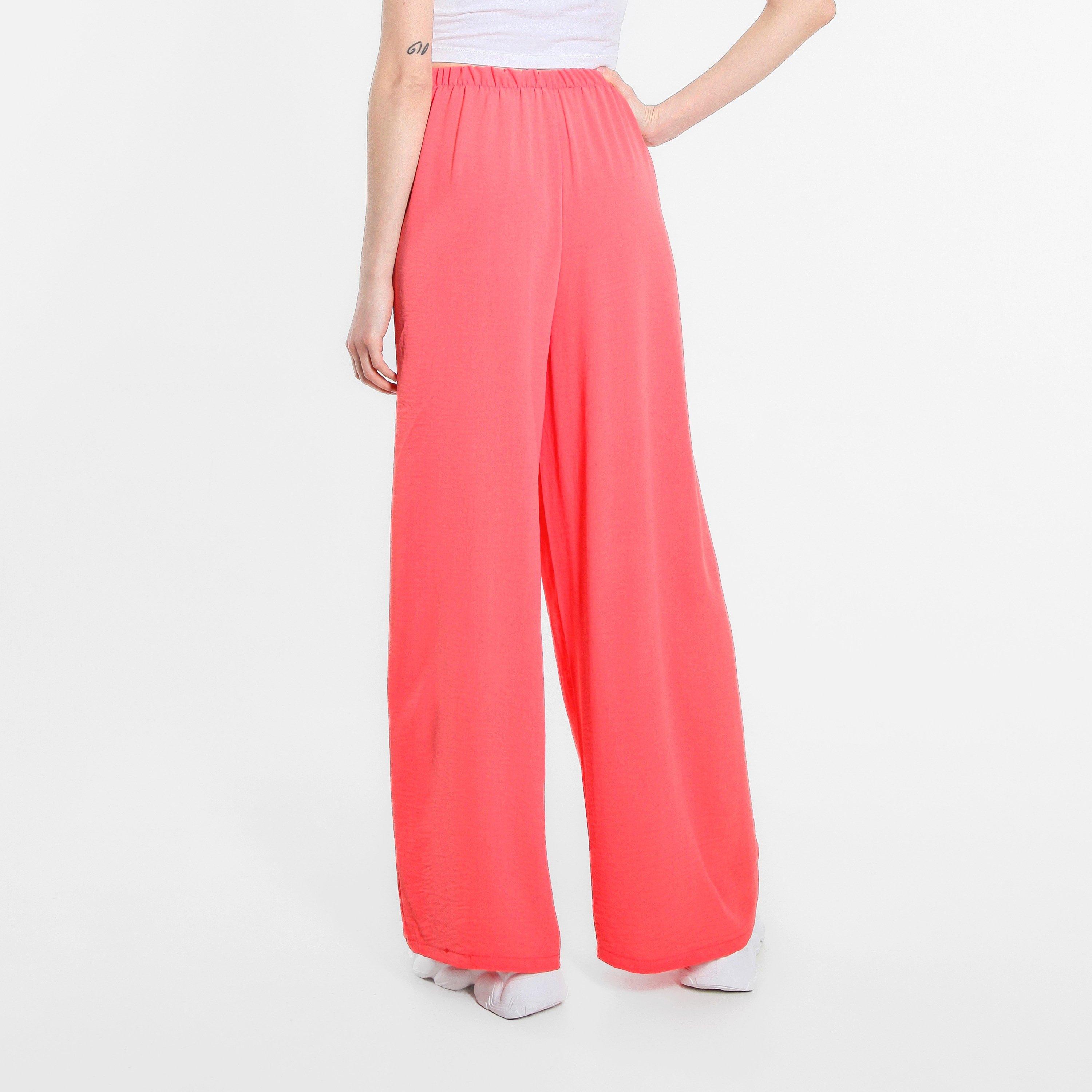 cabana koraal - Be You - Women's Pull-On Wide Leg Trousers - 4