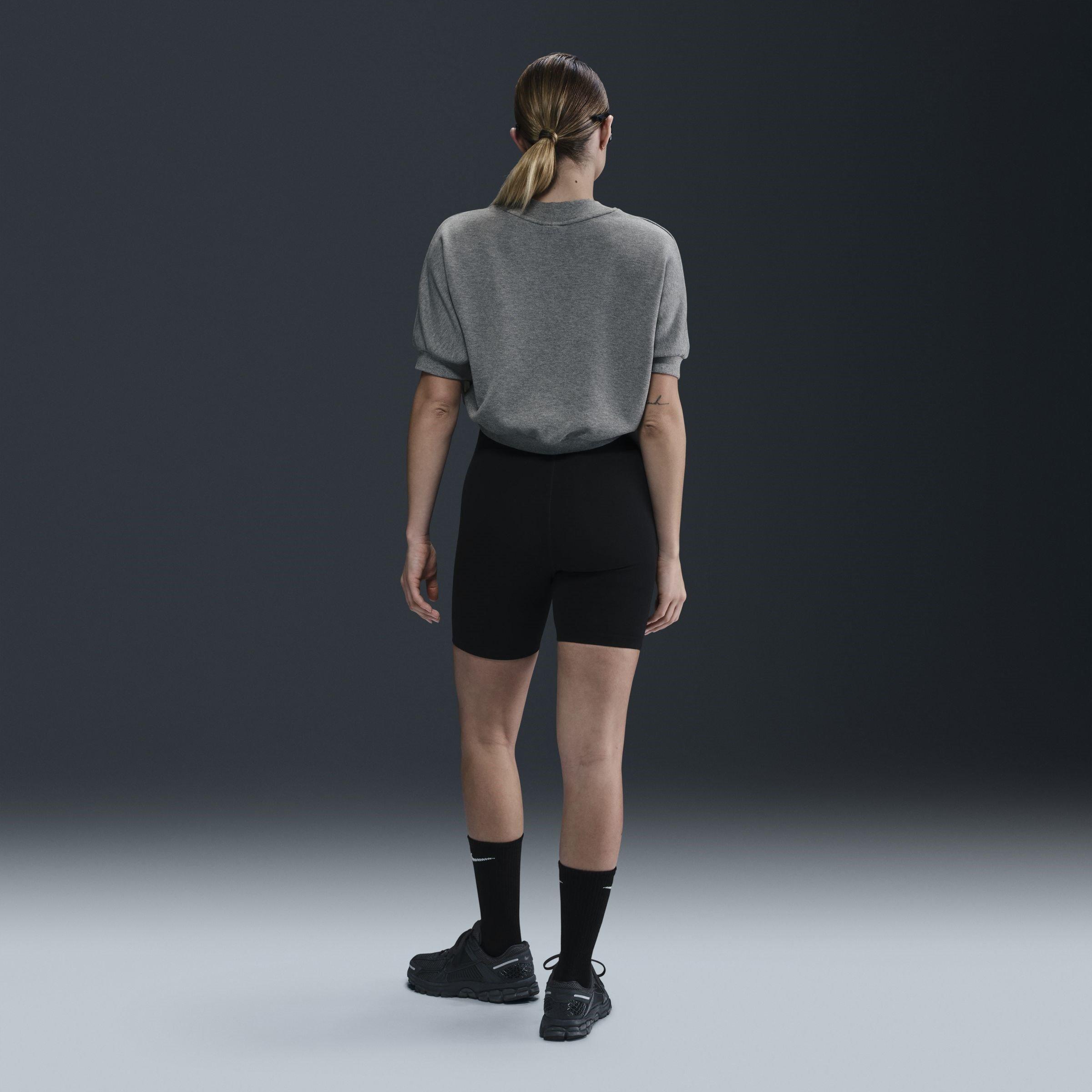 Carbon Heather - Nike - Sportswear Collection Fleece Top - 3