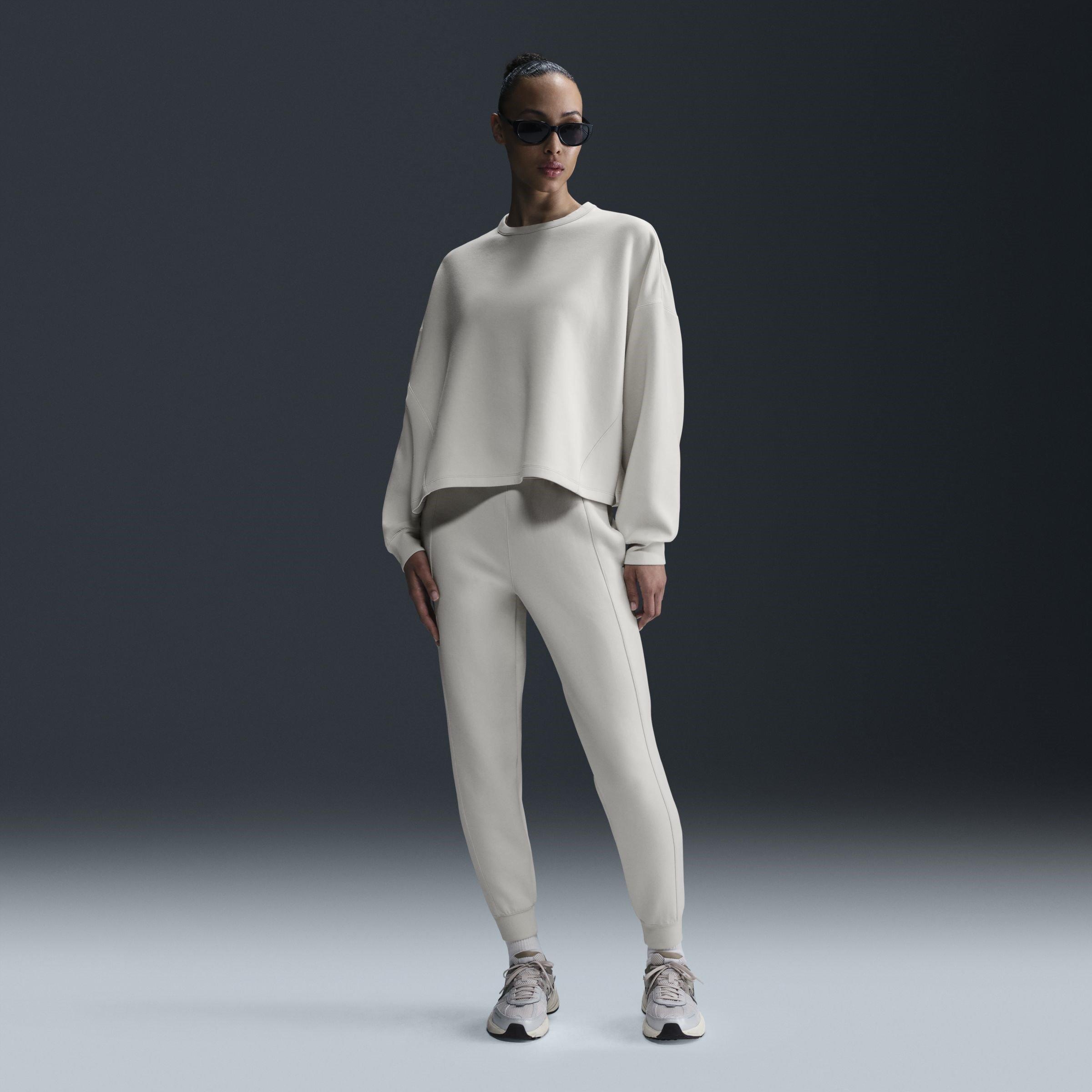 Lt Orewood Brn - Nike - Nike Crewneck Soft Knit Sweater - 4