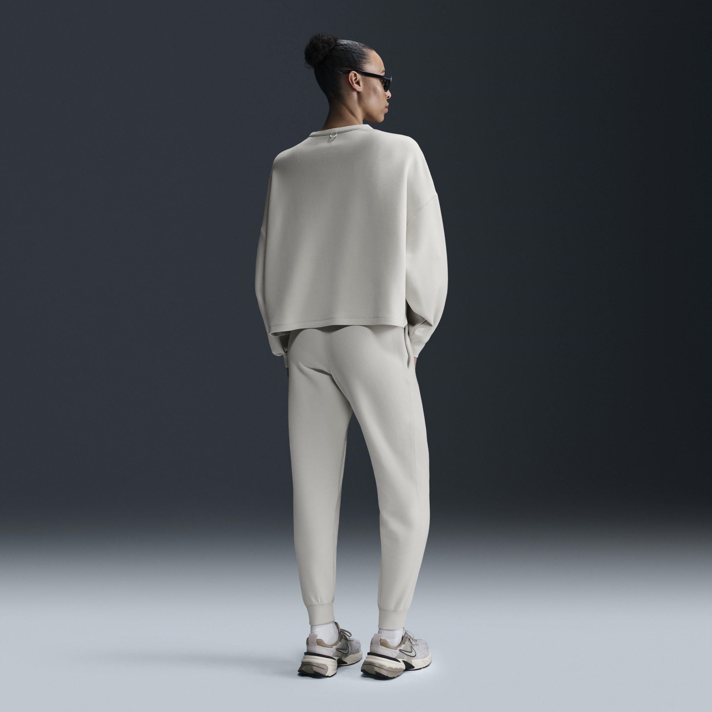 Lt Orewood Brn - Nike - Nike Crewneck Soft Knit Sweater - 5