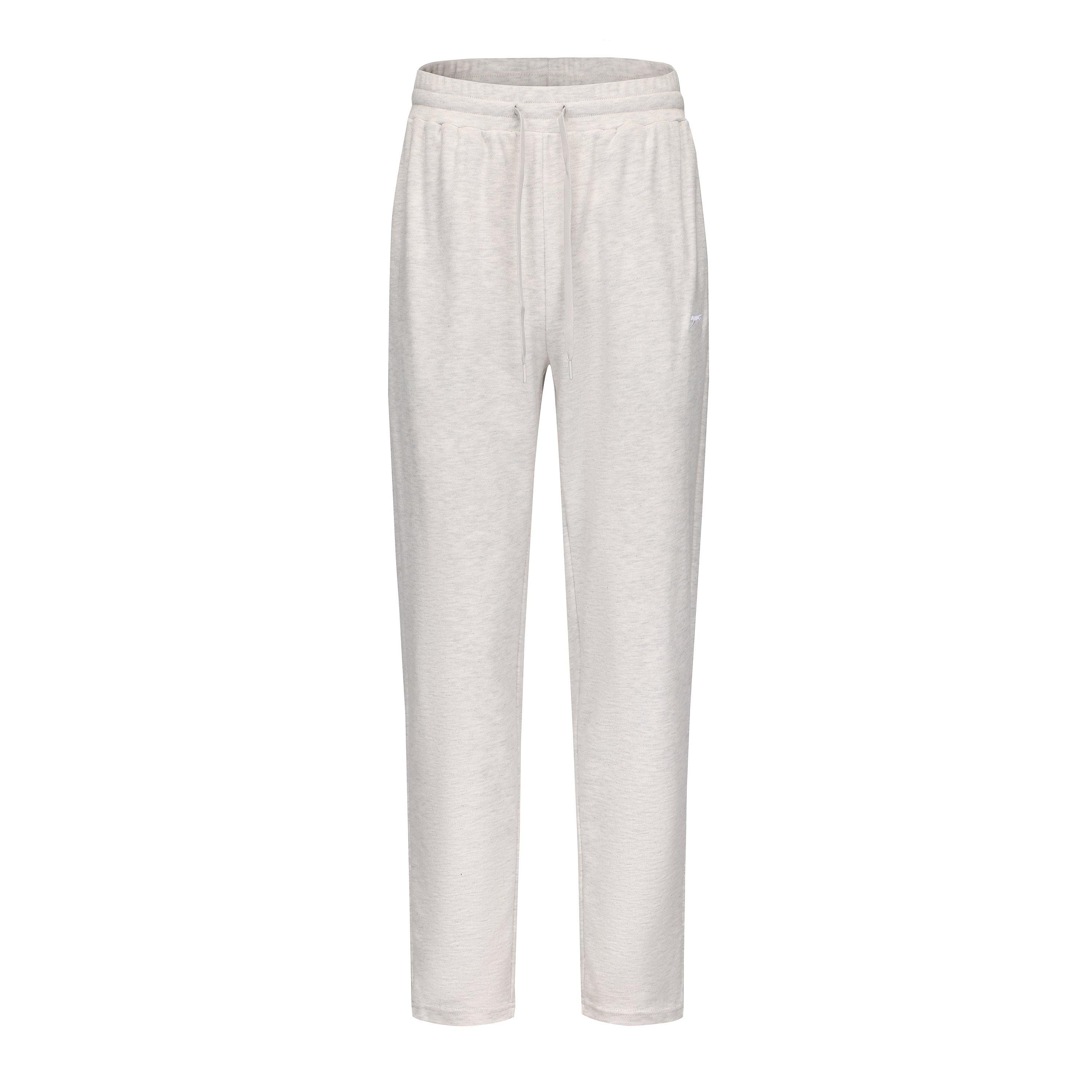 Slazenger Women's Interlock Open Hem Pant - Ice Grey Marl - 10 (38)