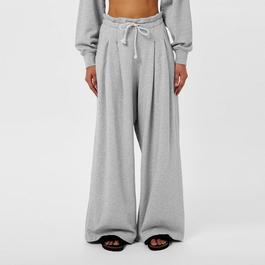 Palm Angels Logo Wide Leg Jogging Bottoms