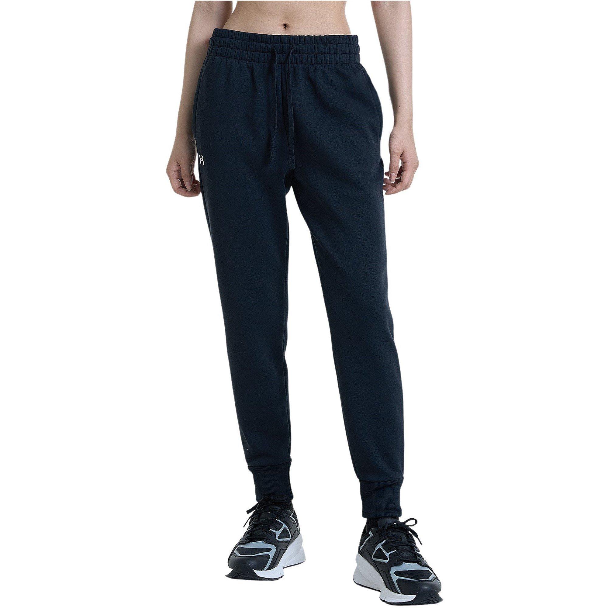 Zwart/Wit - Under Armour - Armour UA Rival Fleece Joggers Women's - 5