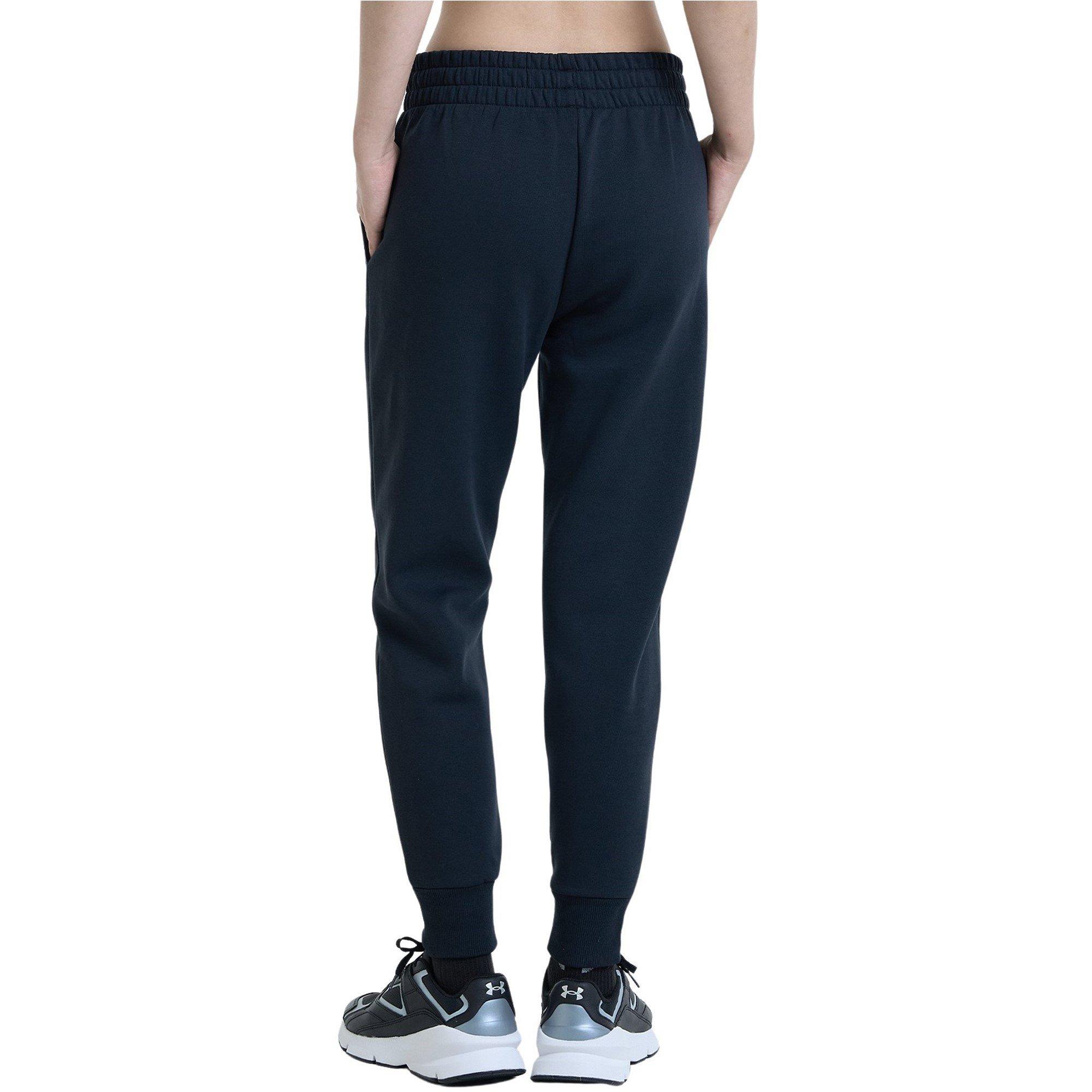 Zwart/Wit - Under Armour - Armour UA Rival Fleece Joggers Women's - 6