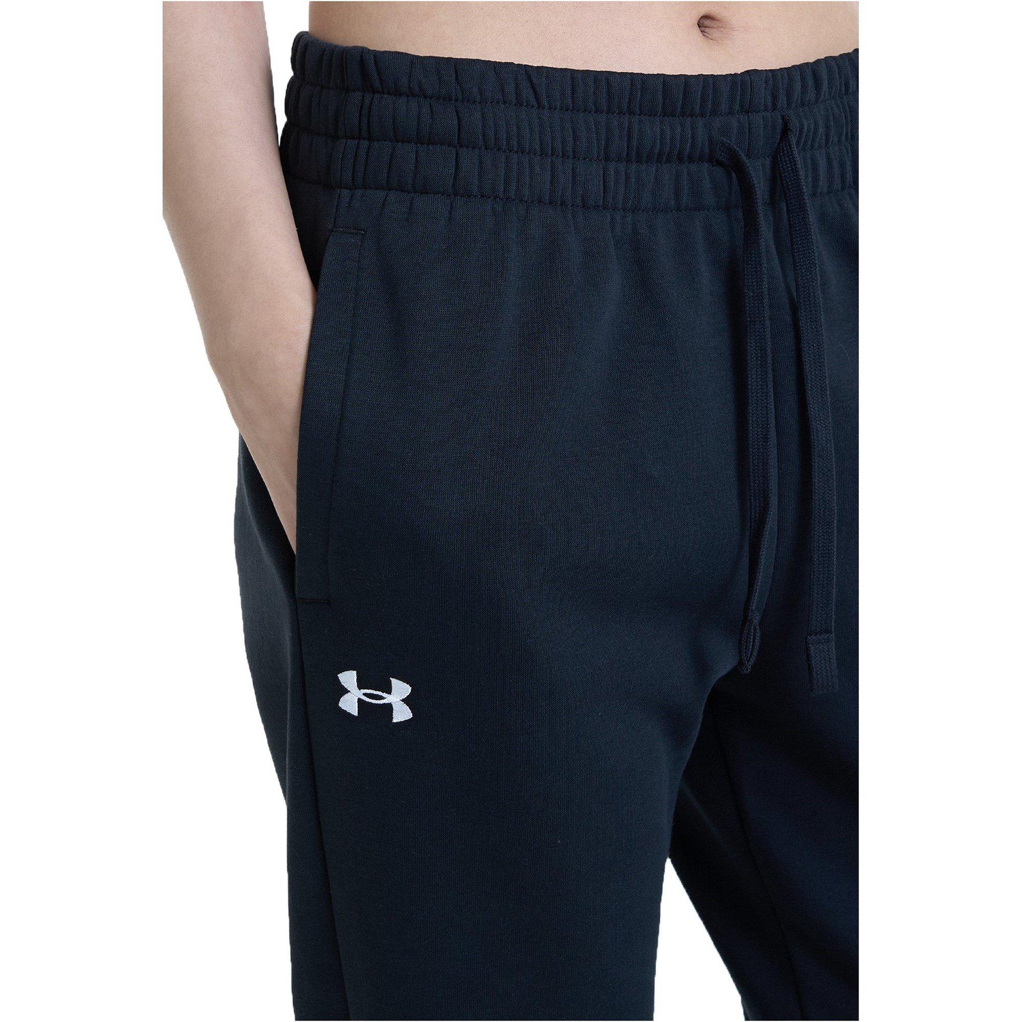 Zwart/Wit - Under Armour - Armour UA Rival Fleece Joggers Women's - 9