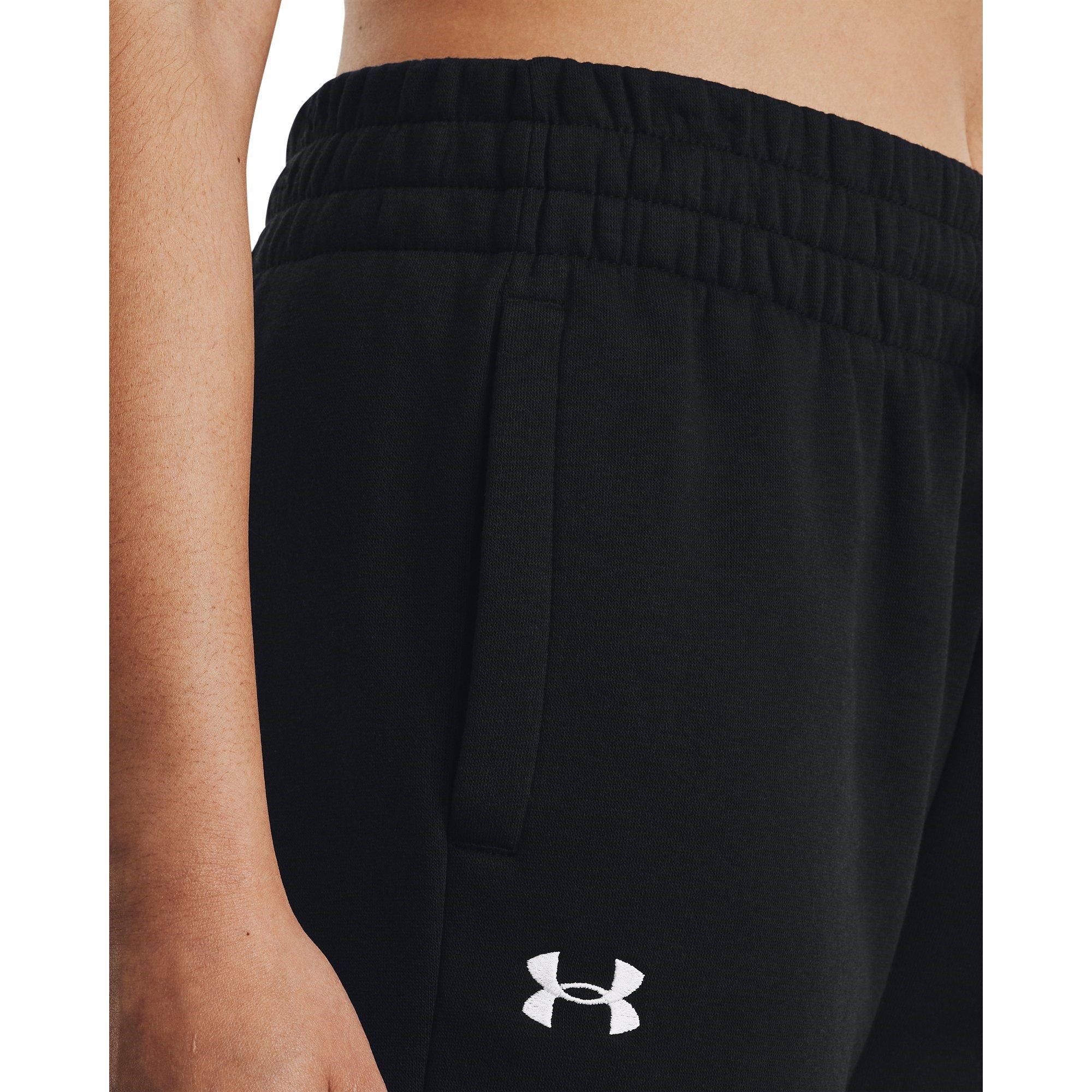 Zwart/Wit - Under Armour - Armour UA Rival Fleece Joggers Women's - 10