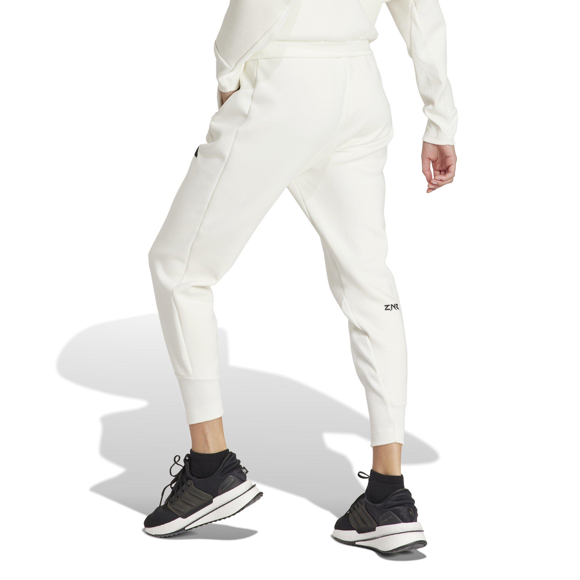 OWHITE - adidas - Closed Hem Fleece Joggers - 3