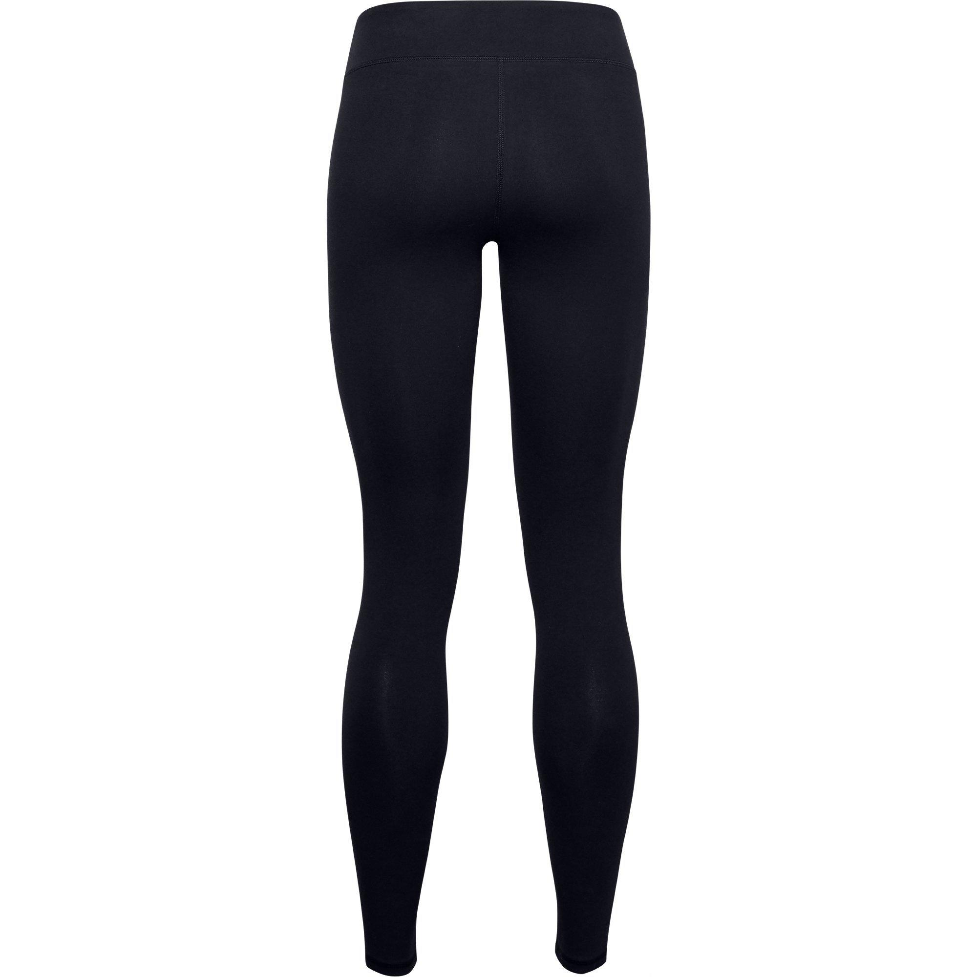 Black - Under Armour - Favourite Wordmark Womens Leggings - 2