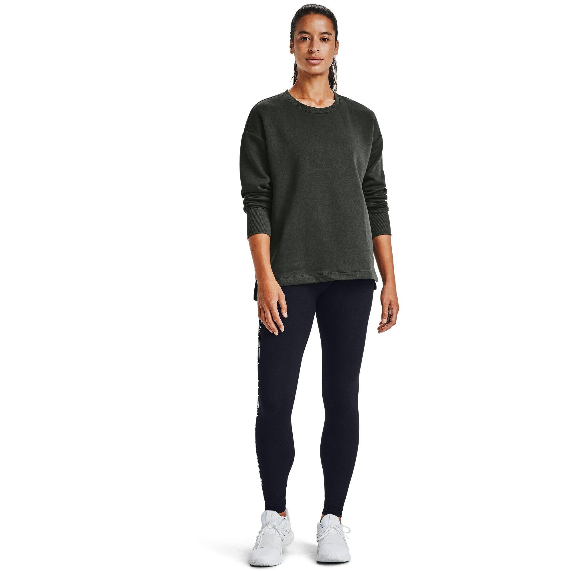 Black - Under Armour - Favourite Wordmark Womens Leggings - 7