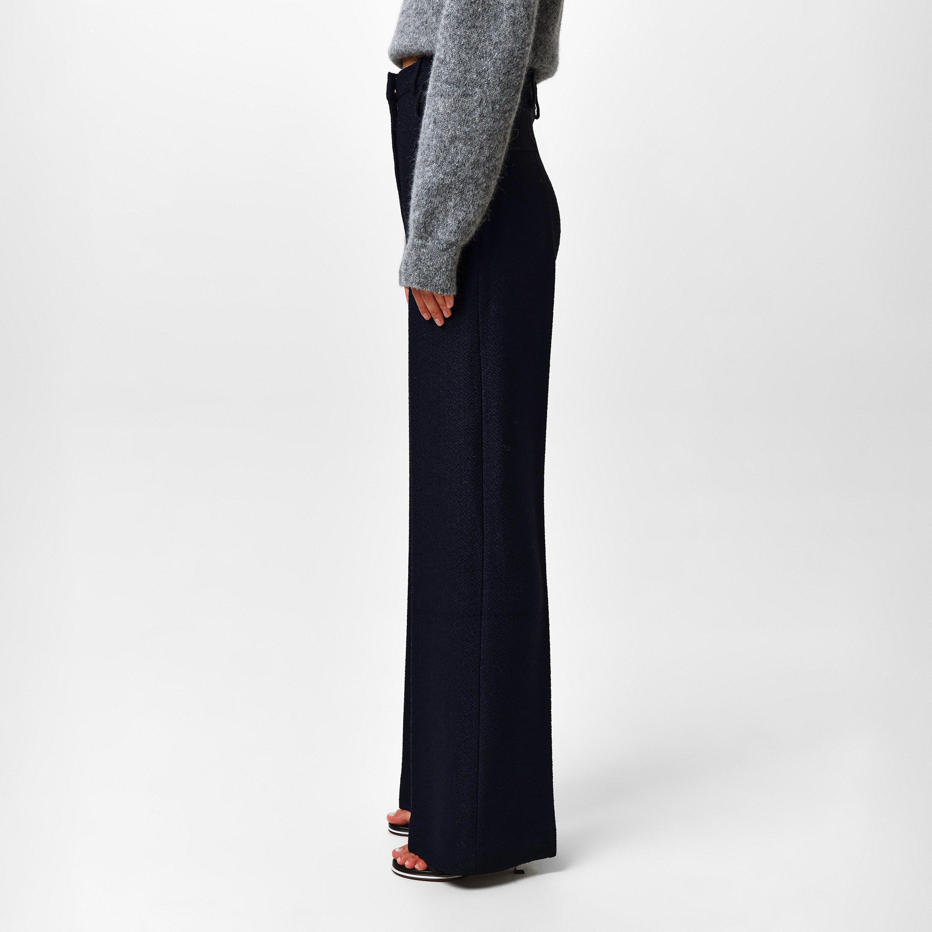 Dark Navy - Jacquemus - Crepe Trousers - 2