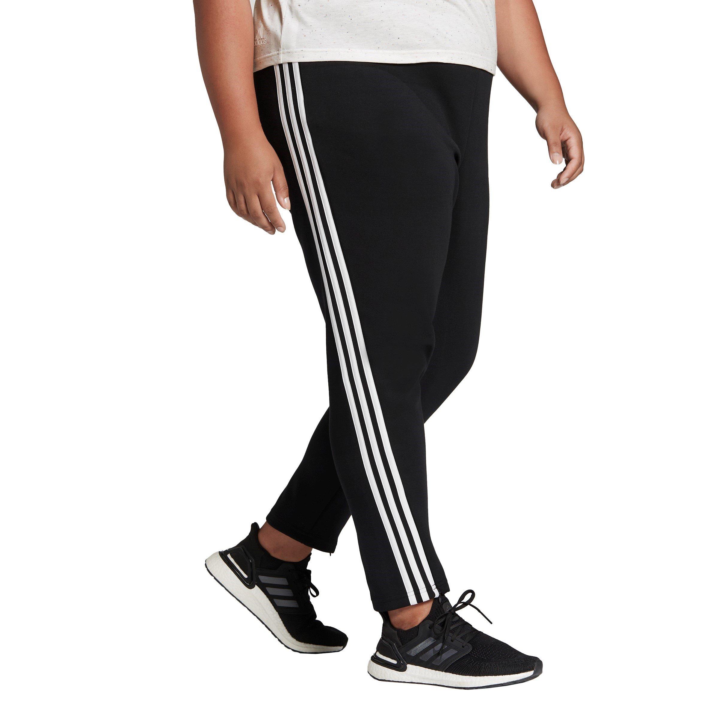 Schwarz - adidas - Tracksuit Bottoms Womens - 4