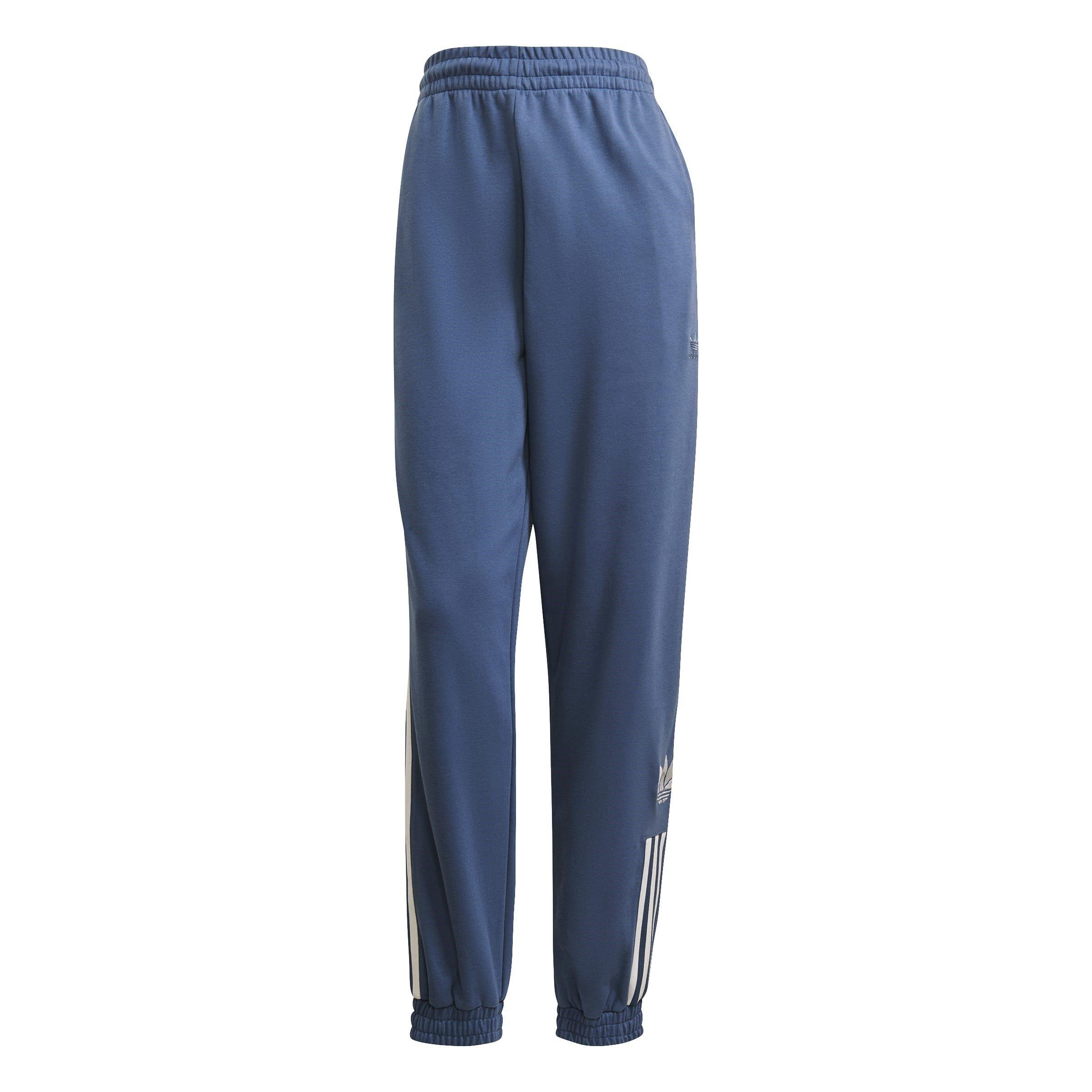 Adidas Originals Women's Closed Hem Jersey Joggers - Blue - 4 (3XS)