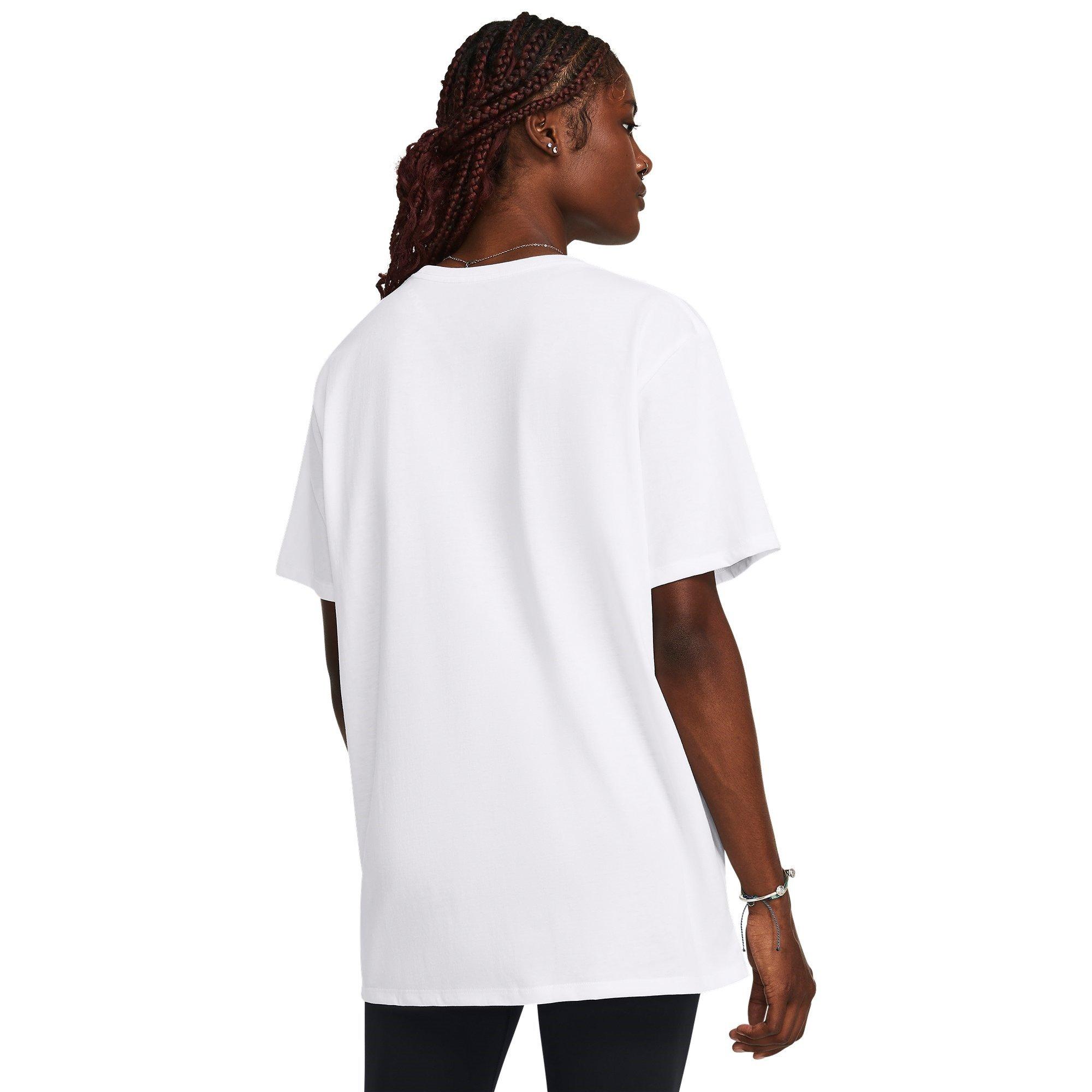 Weiß - Under Armour - Campus Oversized Short-Sleeve T-Shirt - 3