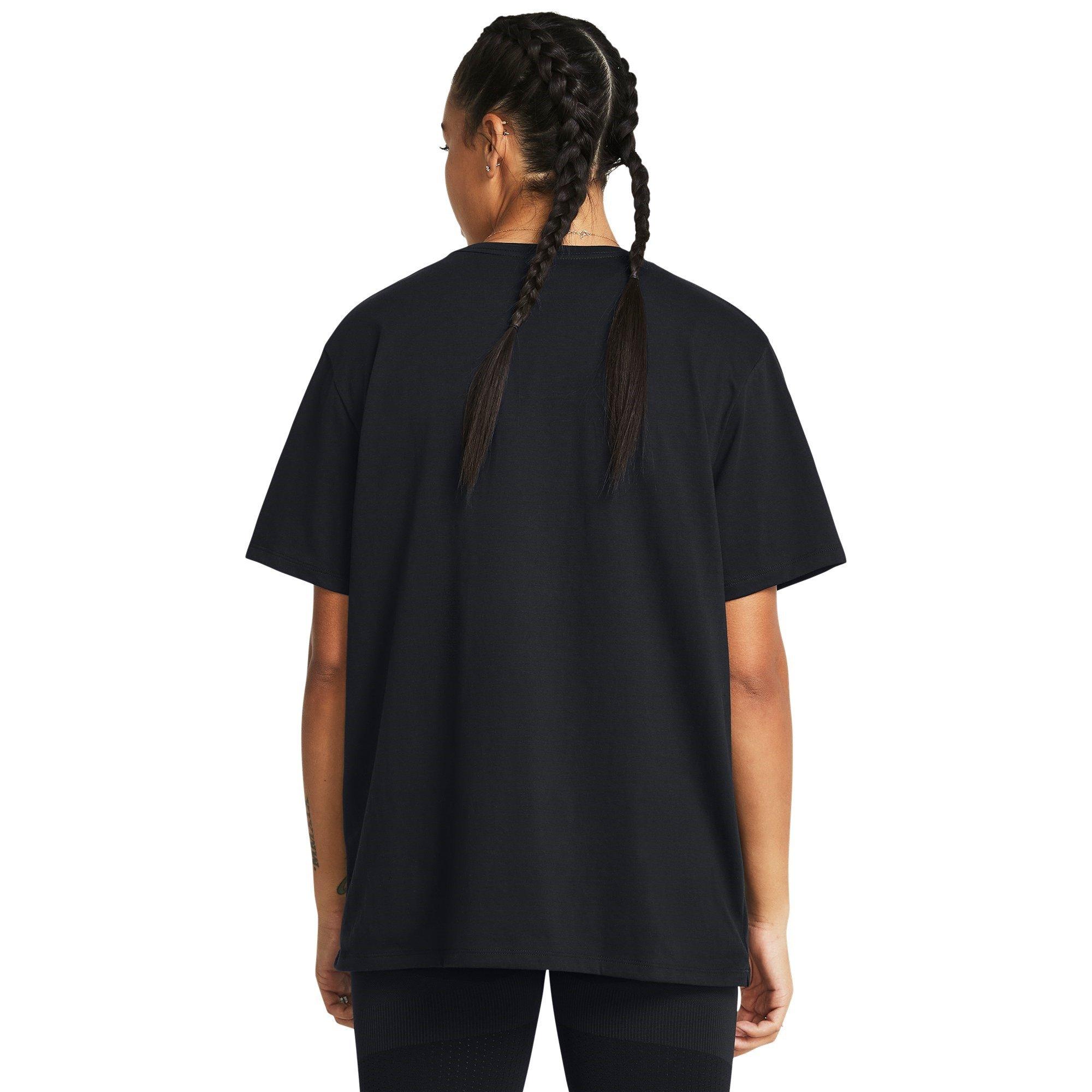 Schwarz - Under Armour - Women's Campus Oversized Short-Sleeve T-Shirt - 3