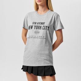 Urban Miss UM Slogan T-Shirt Womens