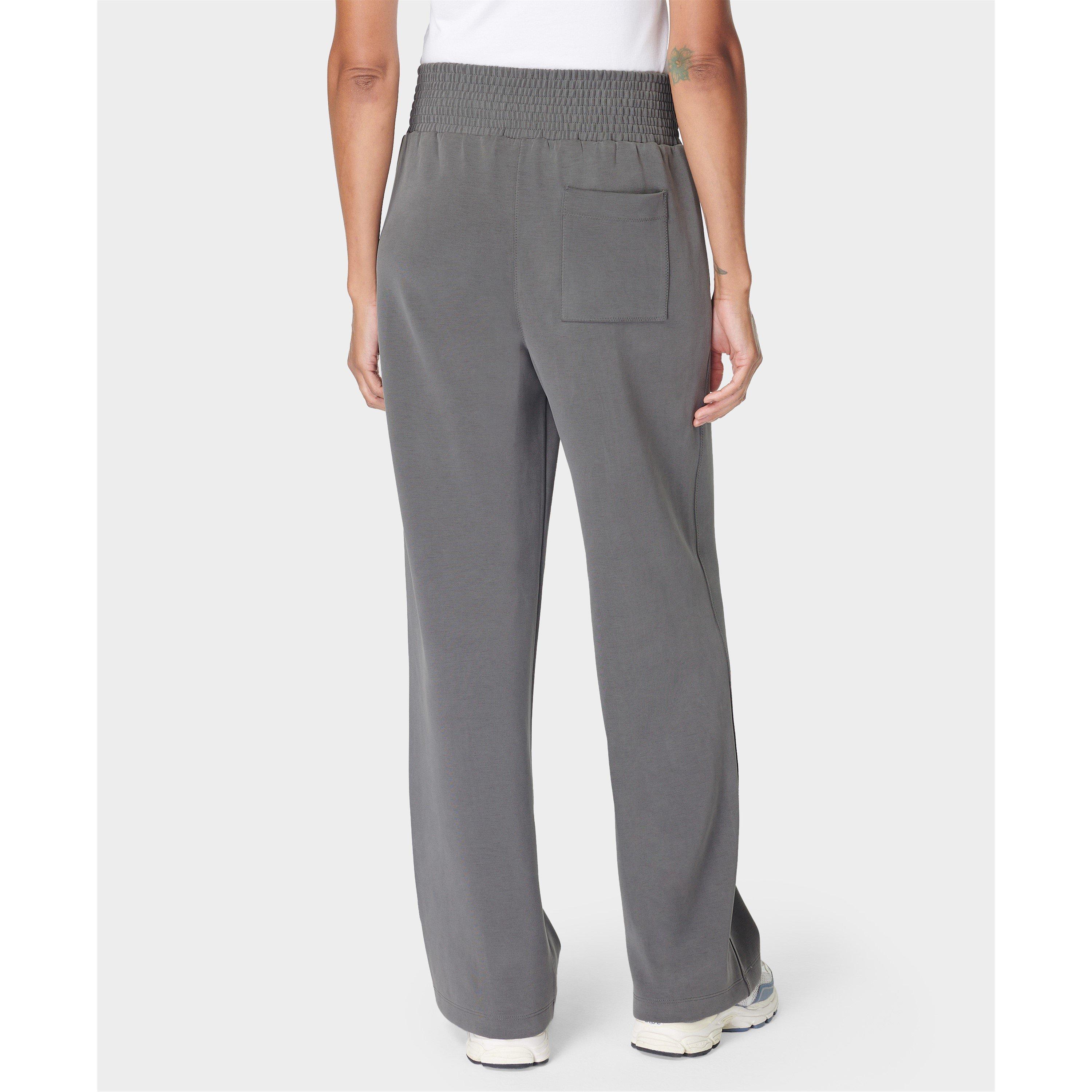 charcoal grey - Sweaty Betty - Women's Wide Leg Trousers - 3
