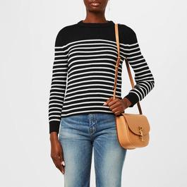 Saint Laurent Striped Knit Jumper