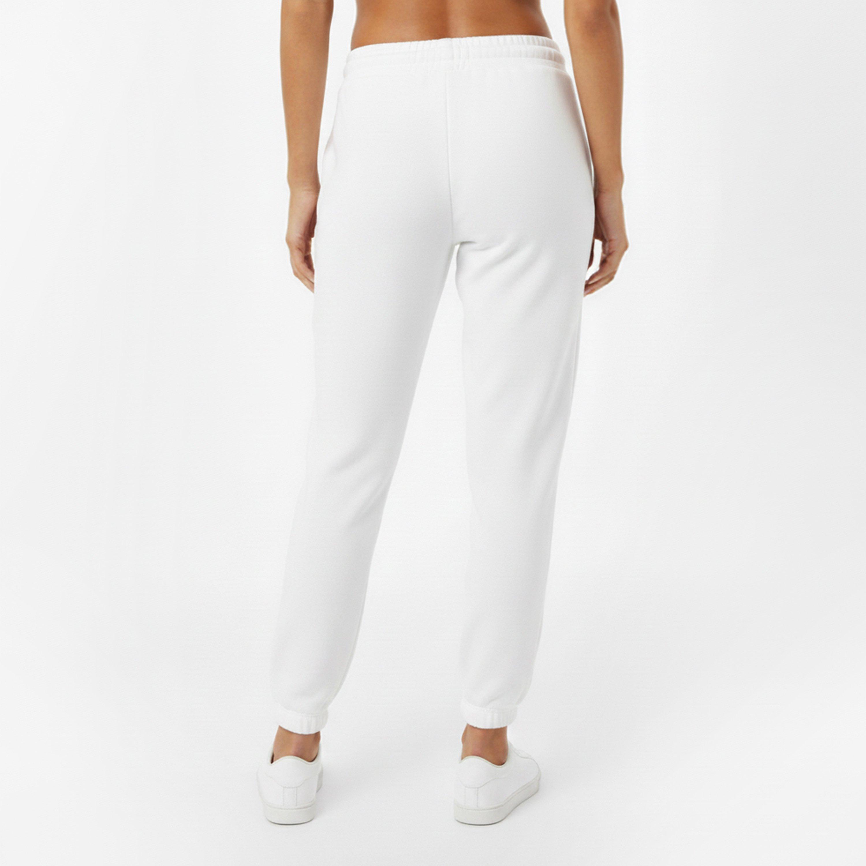 Creme - USA Pro - Sophie Habboo Oversized Closed Hem Fleece Joggers - 4