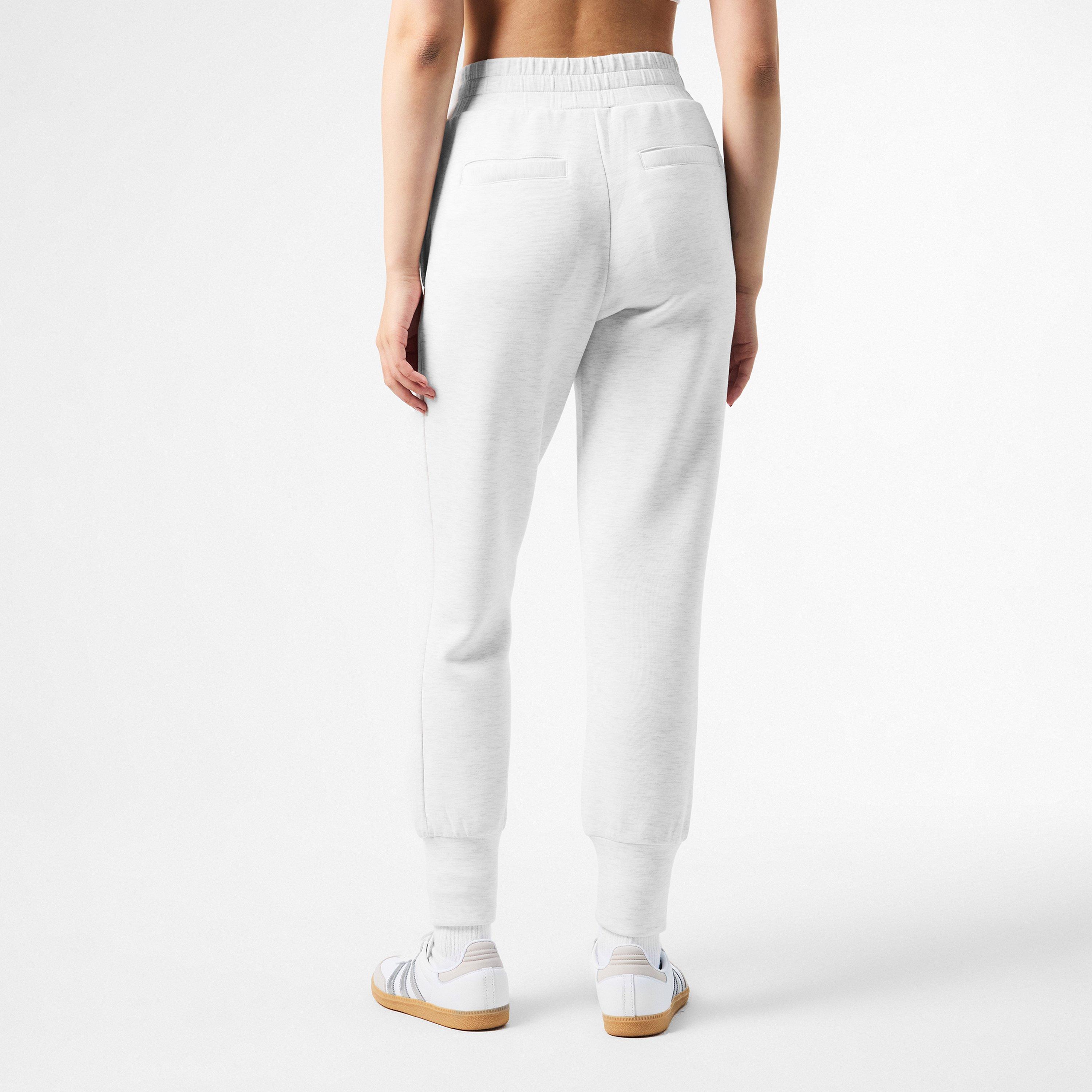 Ivory Marl - Varley - Slim 27 Jogging Bottoms - 4