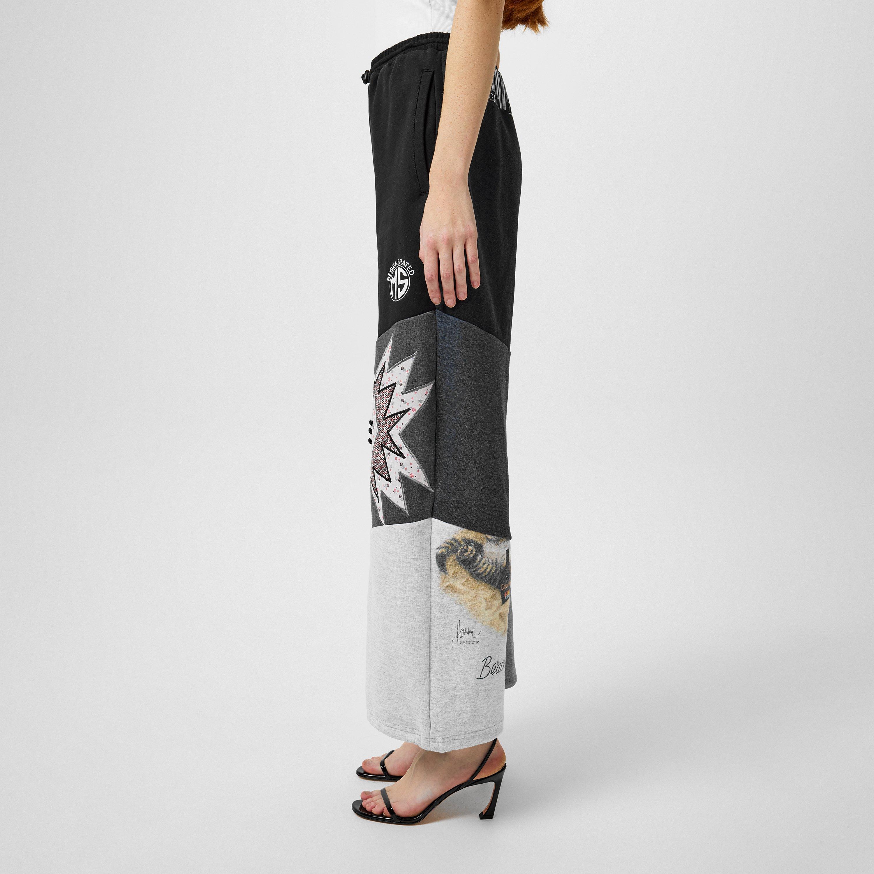 Magnet - Marine Serre - Women's Graphic Closed Hem Fleece Joggers - 2