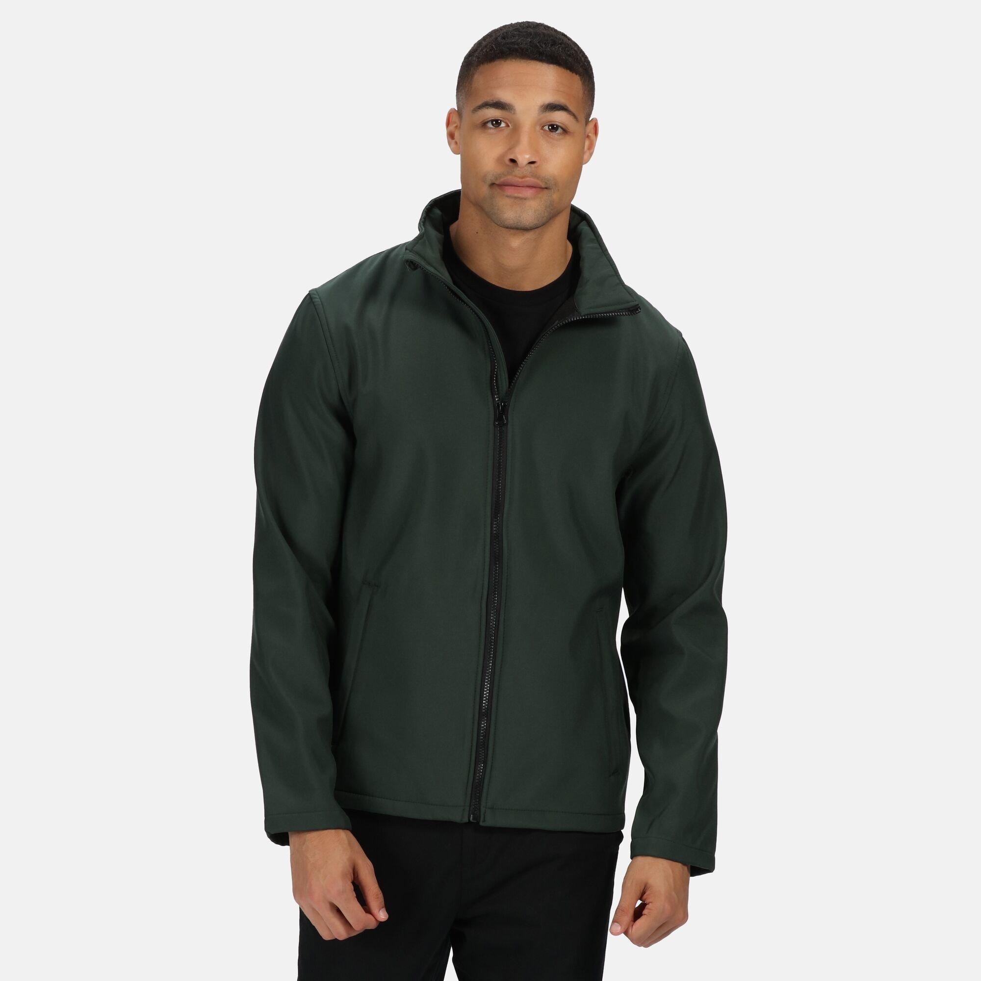 Dkspruc(Blk) - Regatta - Ablaze Printable  Softshell Jacket - 3