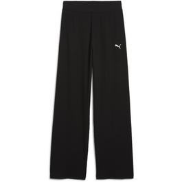 Puma ESS Elevated Womens High-Waist Straight Leg Rib Pants