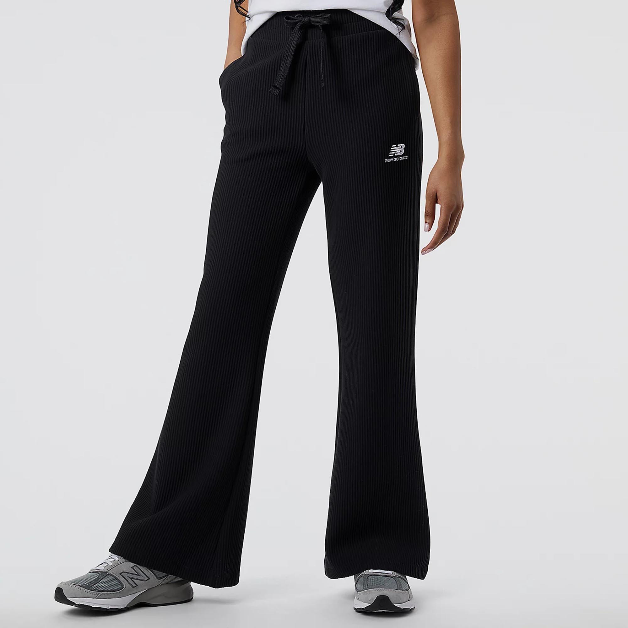 New Balance Athletics Womens Track Pants Open Hem Jersey Jogging