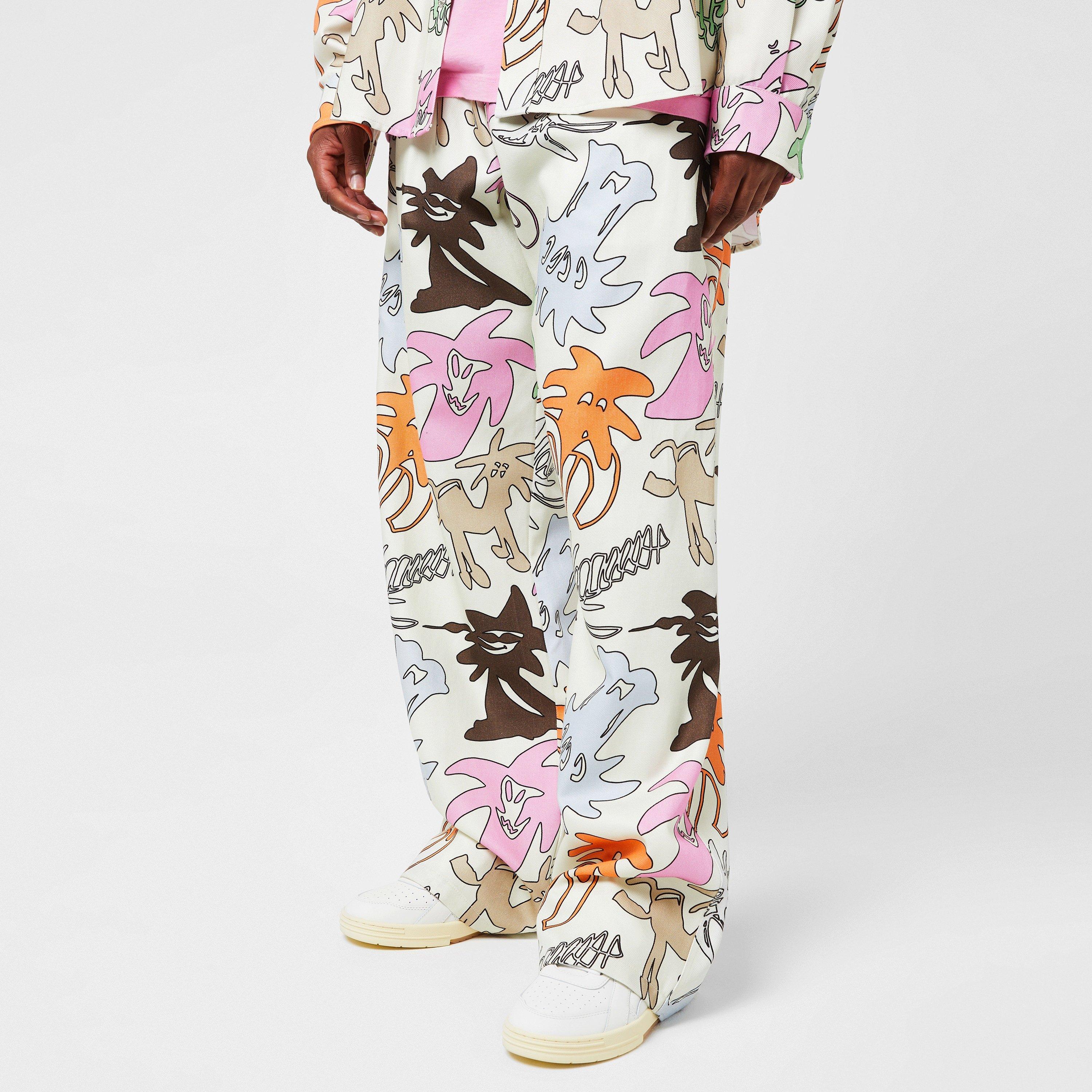 Multi 0484 - Palm Angels - Palmity Loose Trousers - 3