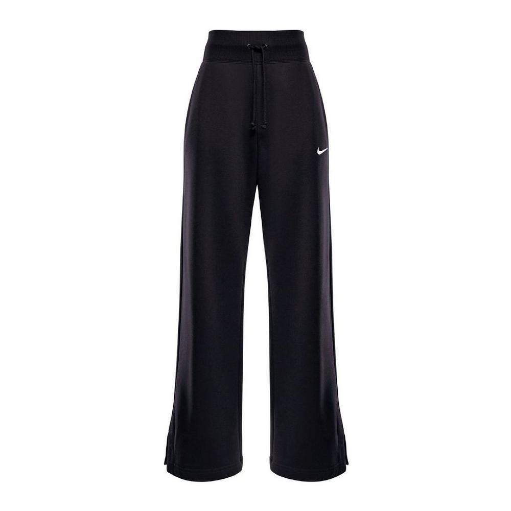 Nike Phoenix Fleece High-Waisted Wide-Leg Sweatpants (negru)