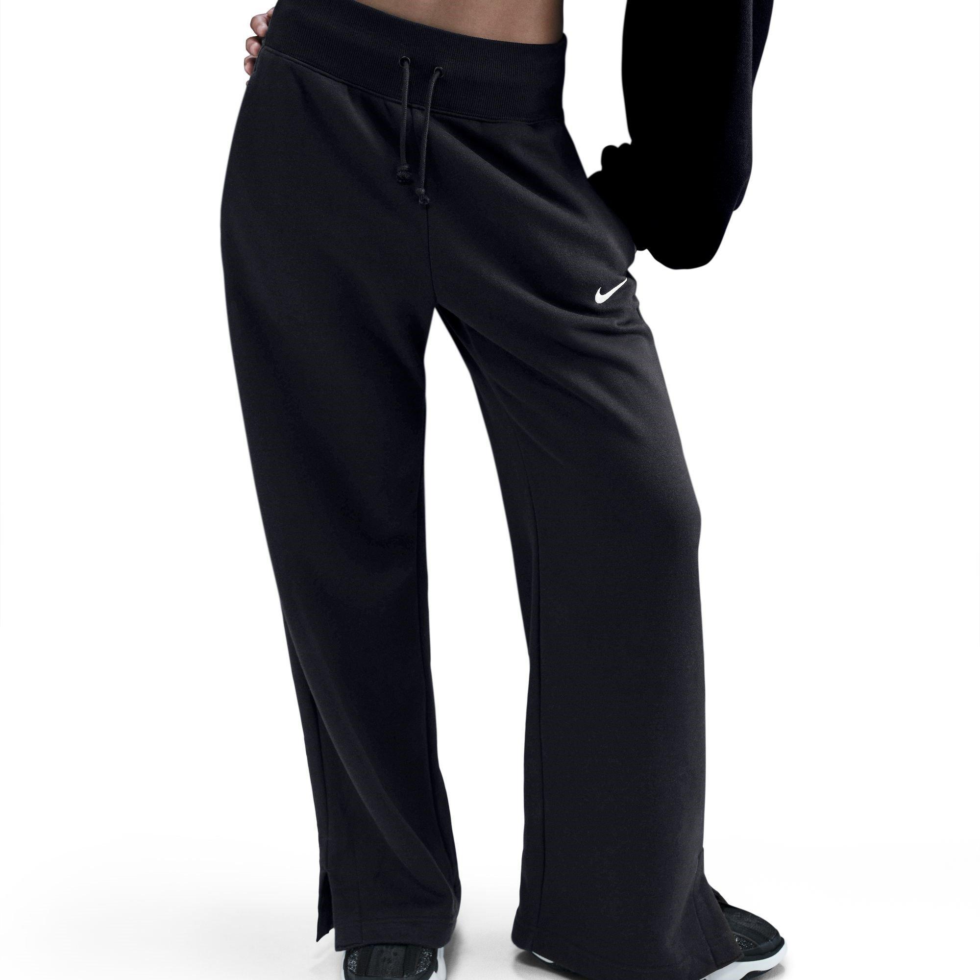 Black - Nike - Sportswear Phoenix Fleece Women's High-Waisted Wide-Leg Sweatpants - 2